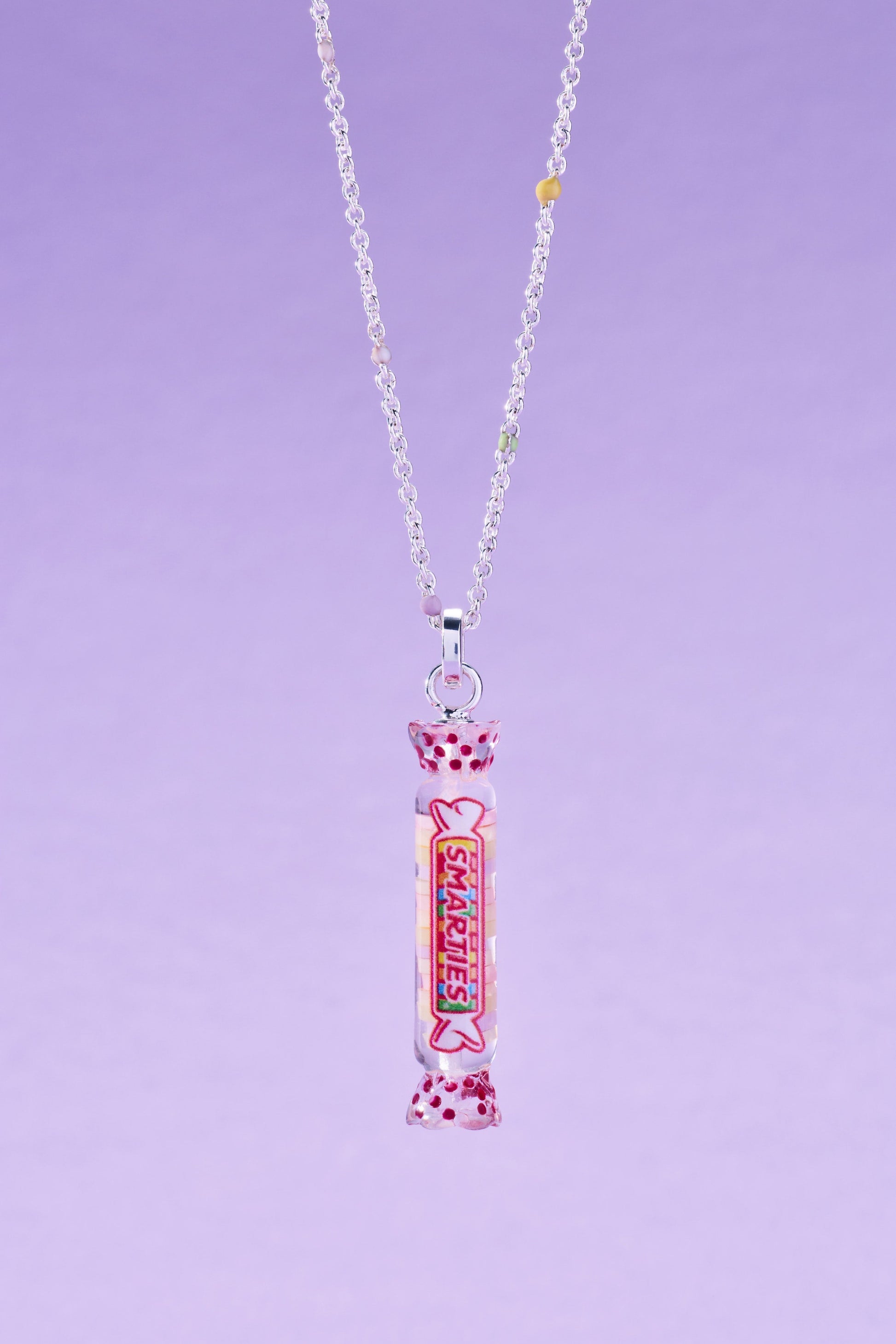 Smarties® Pendant Necklace Silver