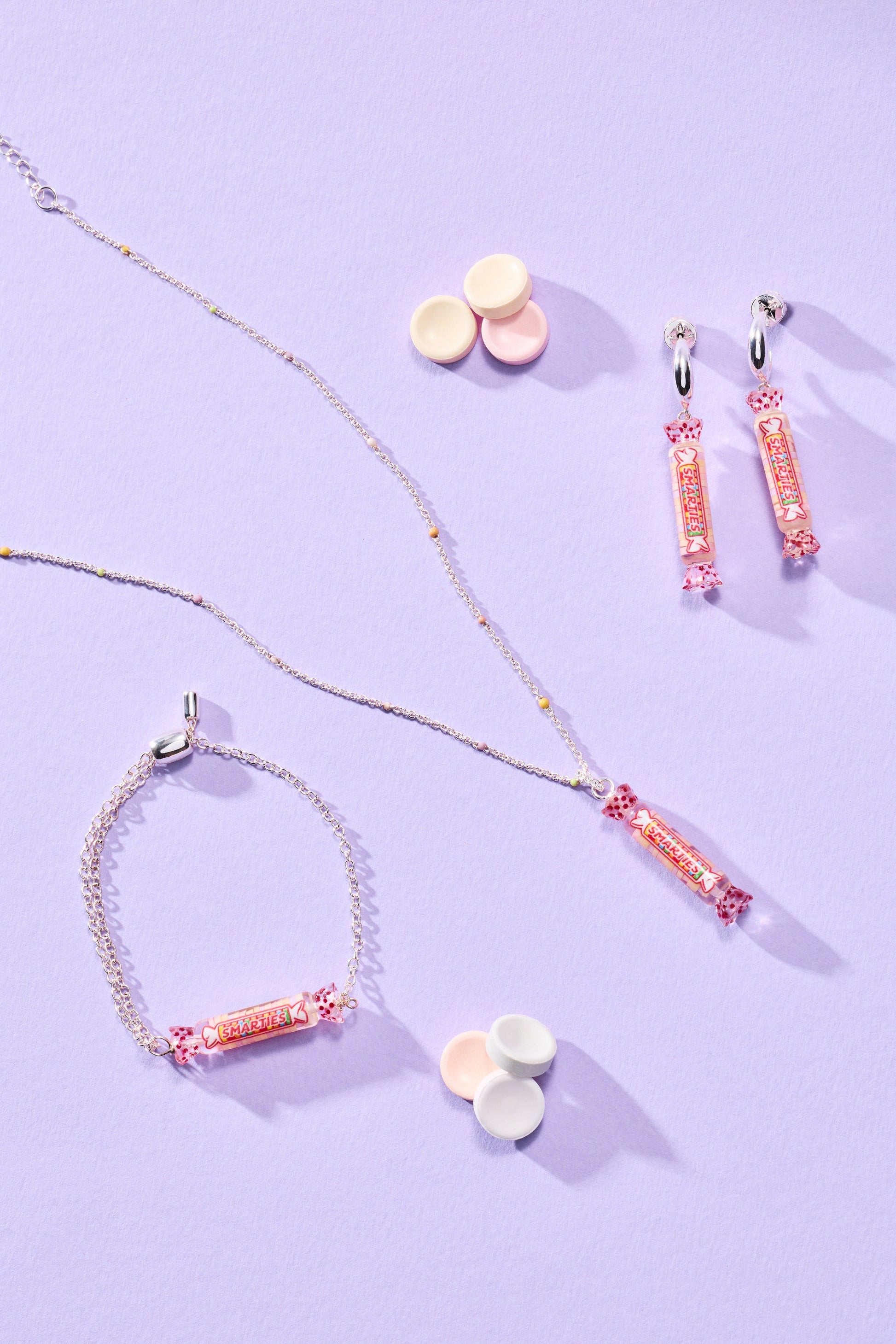 Smarties® Pendant Necklace Silver