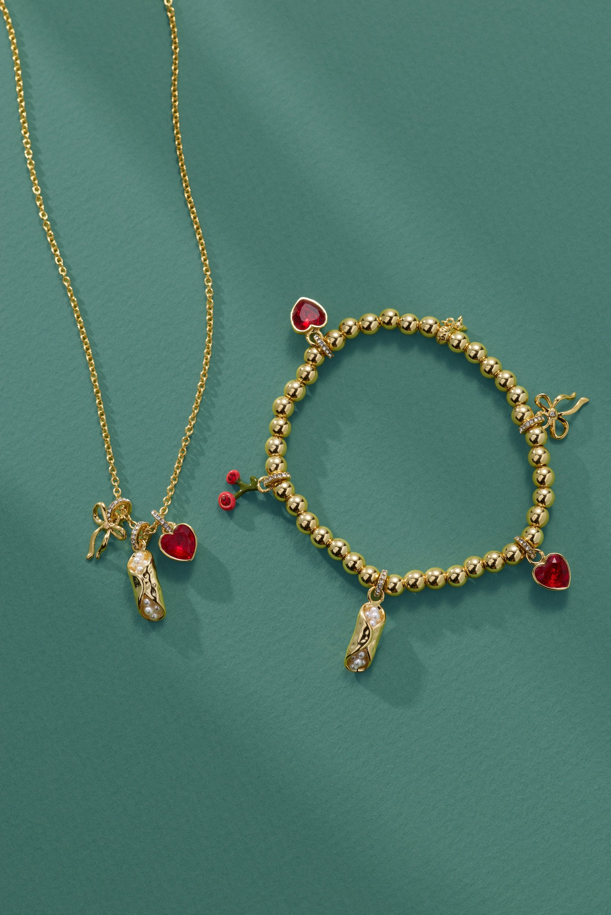 There Cannoli Be You Charm Stretch Gold