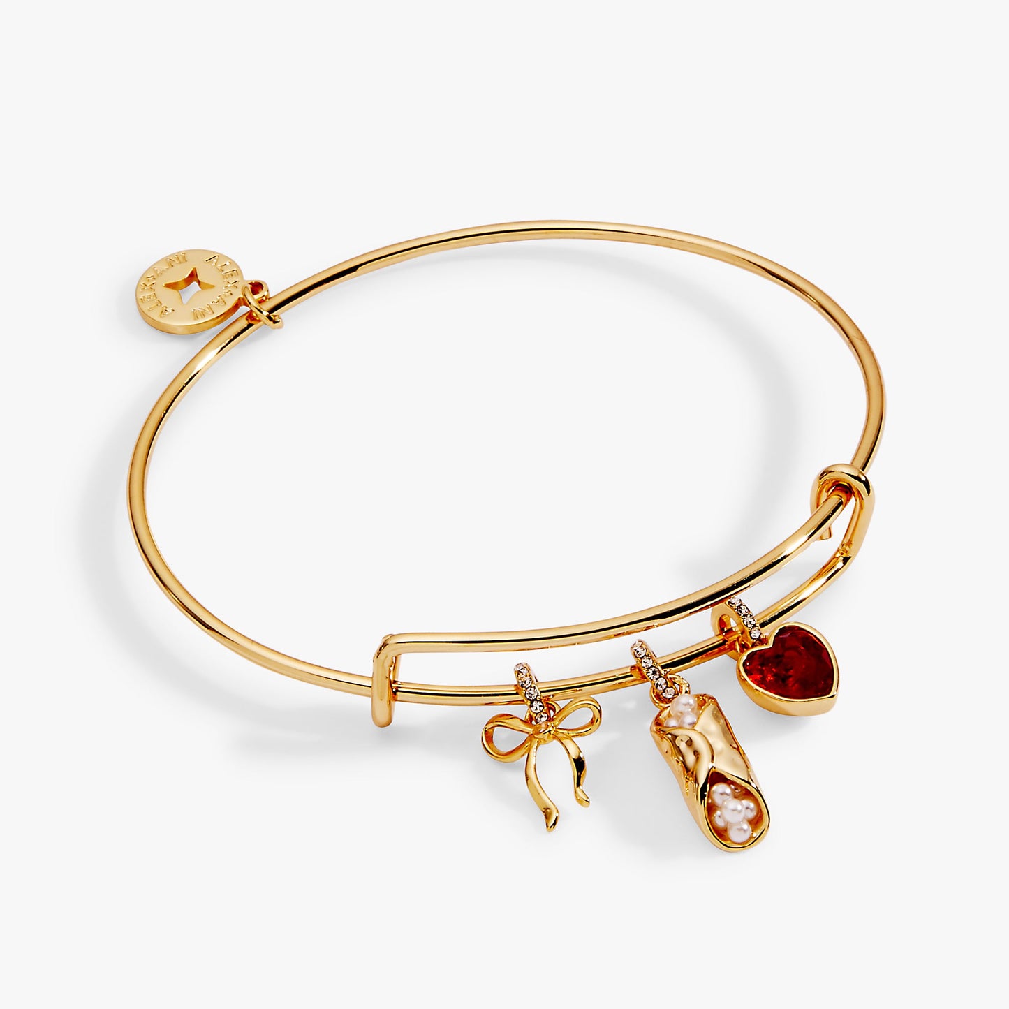 There Cannoli Be You Multi Charm Bangle Gold