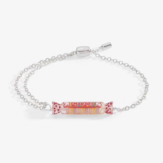 Smarties® Pull Chain Bracelet Silver
