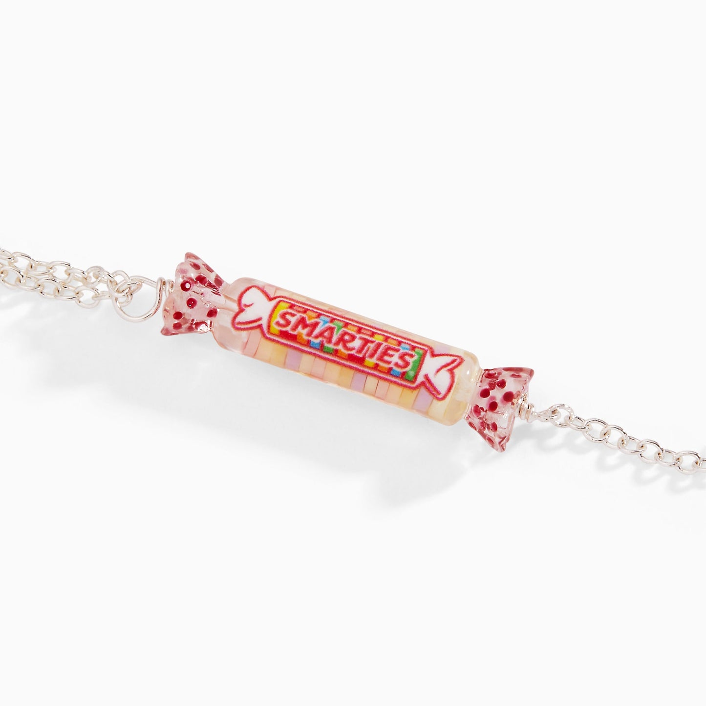 Smarties® Pull Chain Bracelet Silver