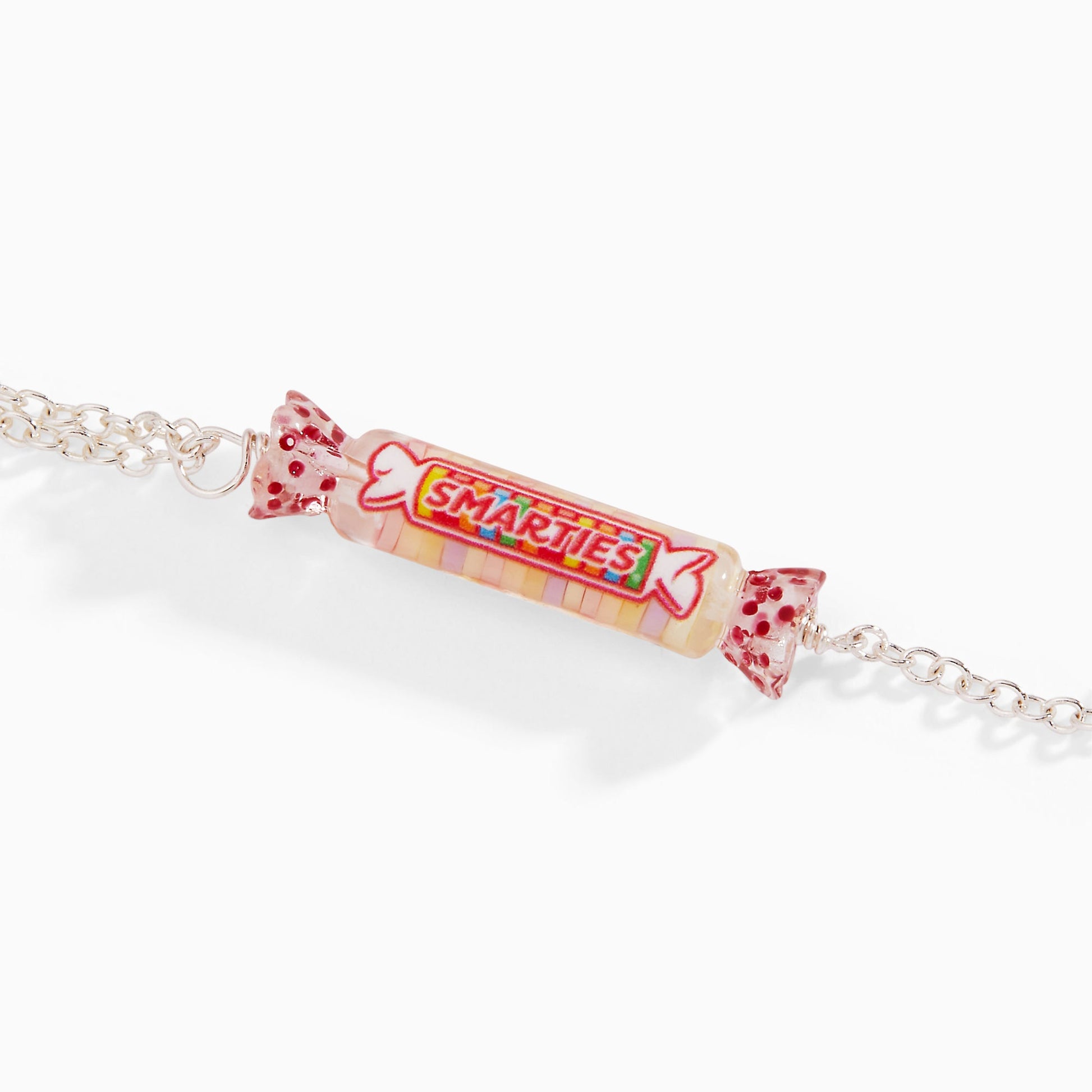 Smarties® Pull Chain Bracelet Silver