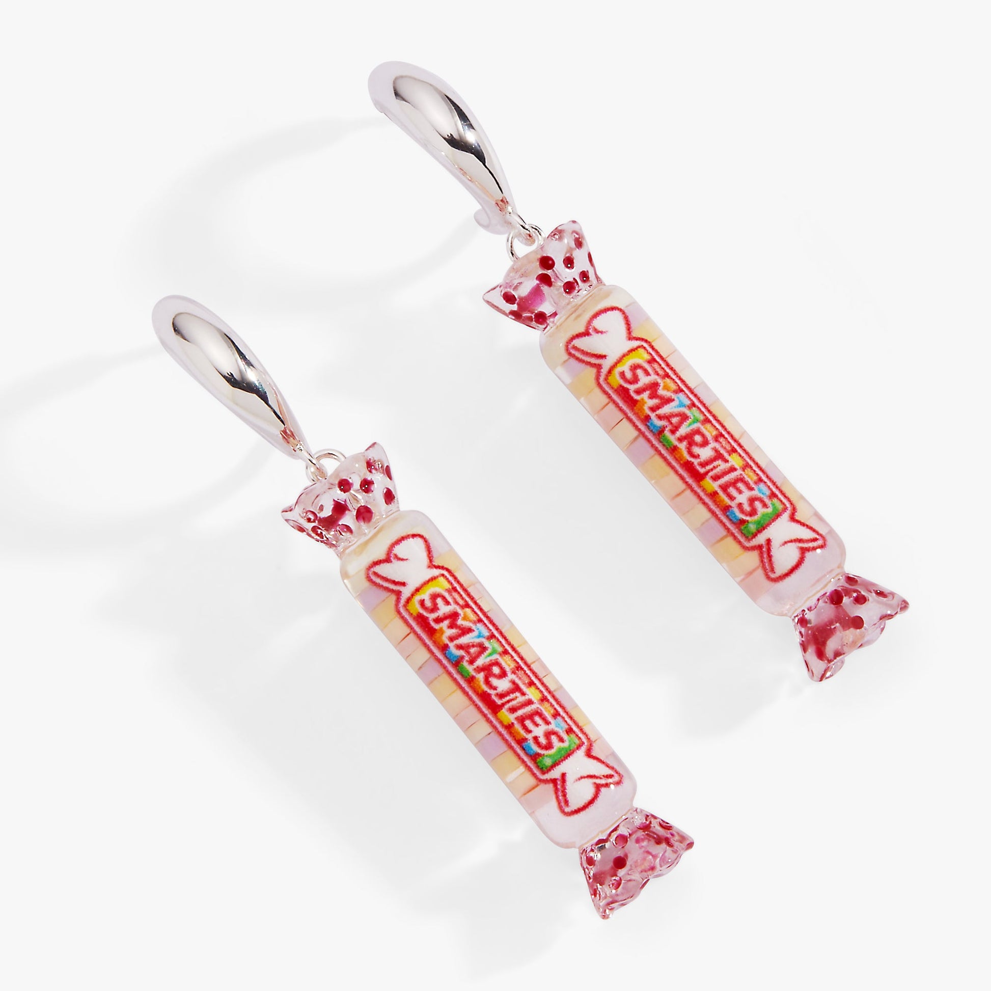 Smarties® Huggie Hoops Silver