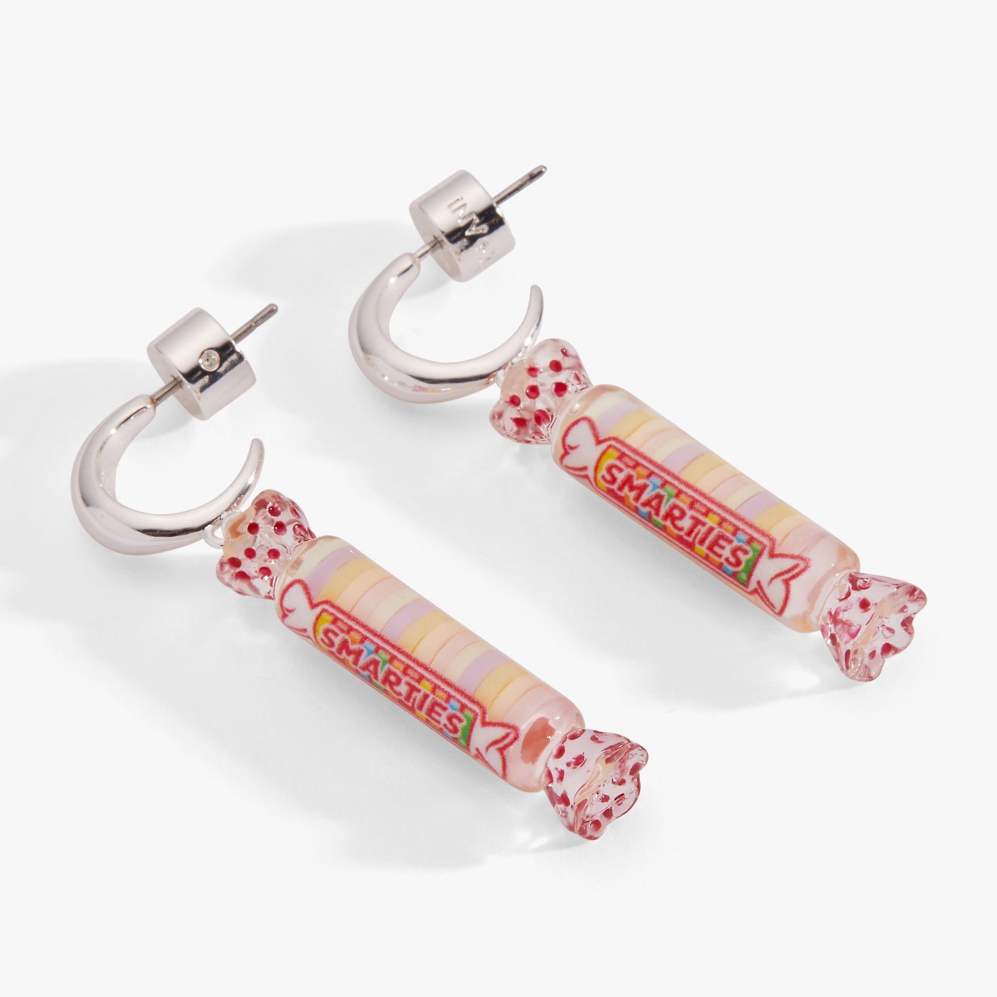Smarties® Huggie Hoops Silver
