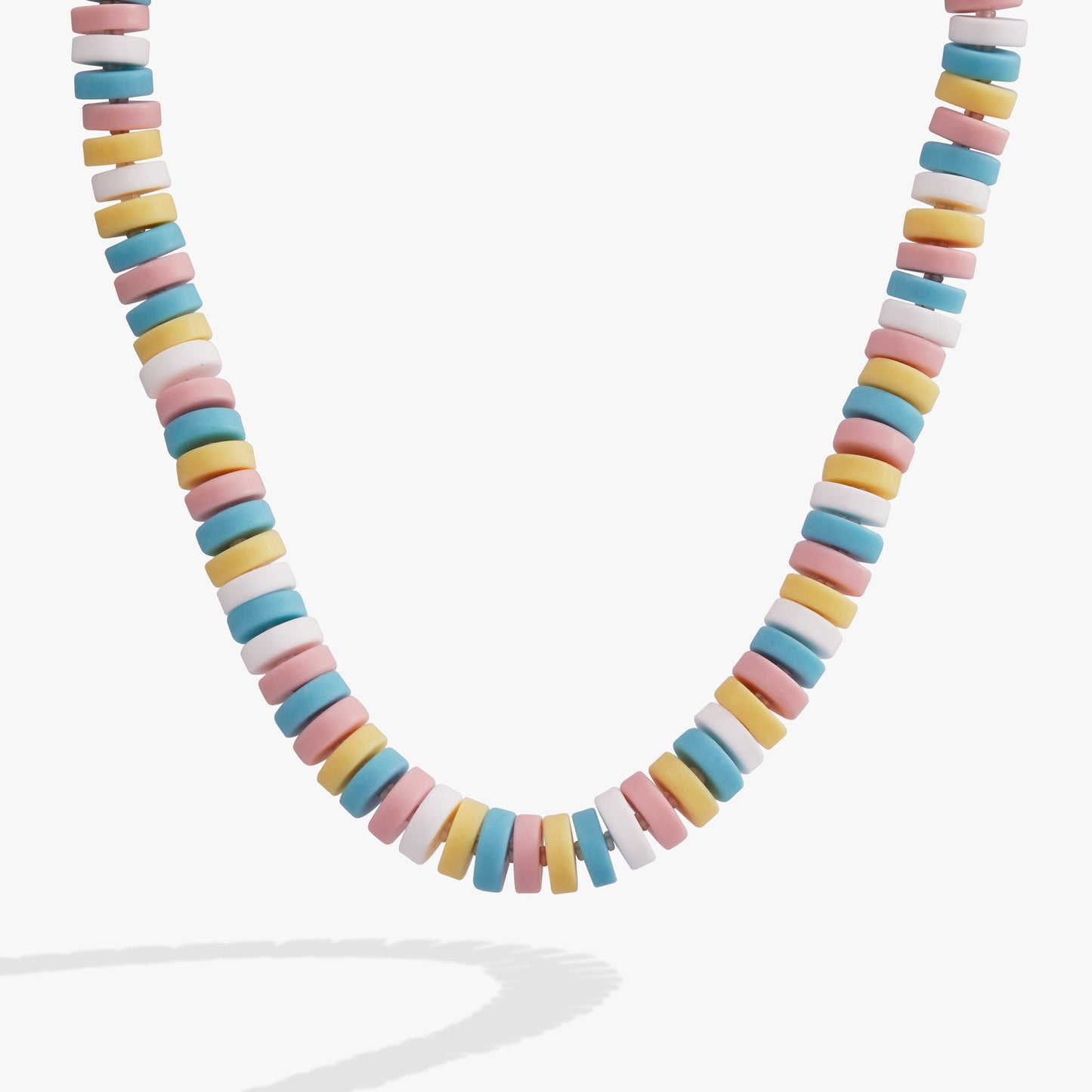 Smarties® Candy Necklace Silver