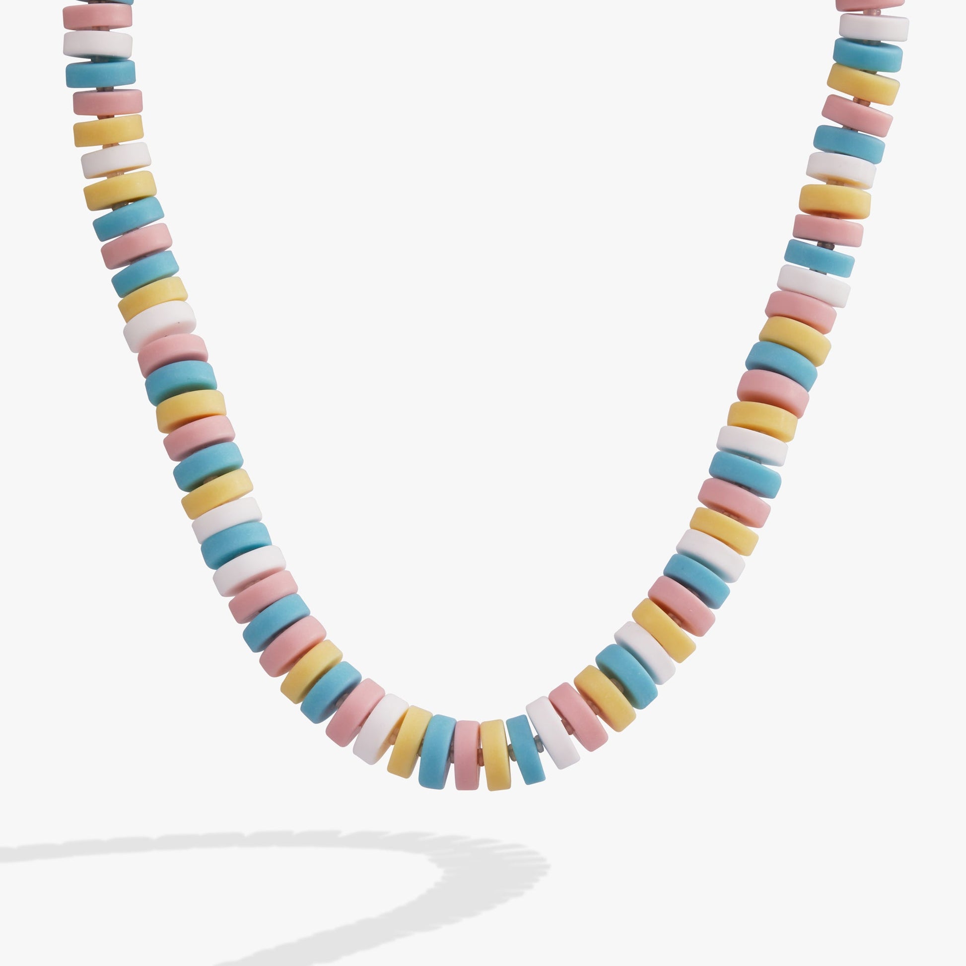 Smarties® Candy Necklace Silver