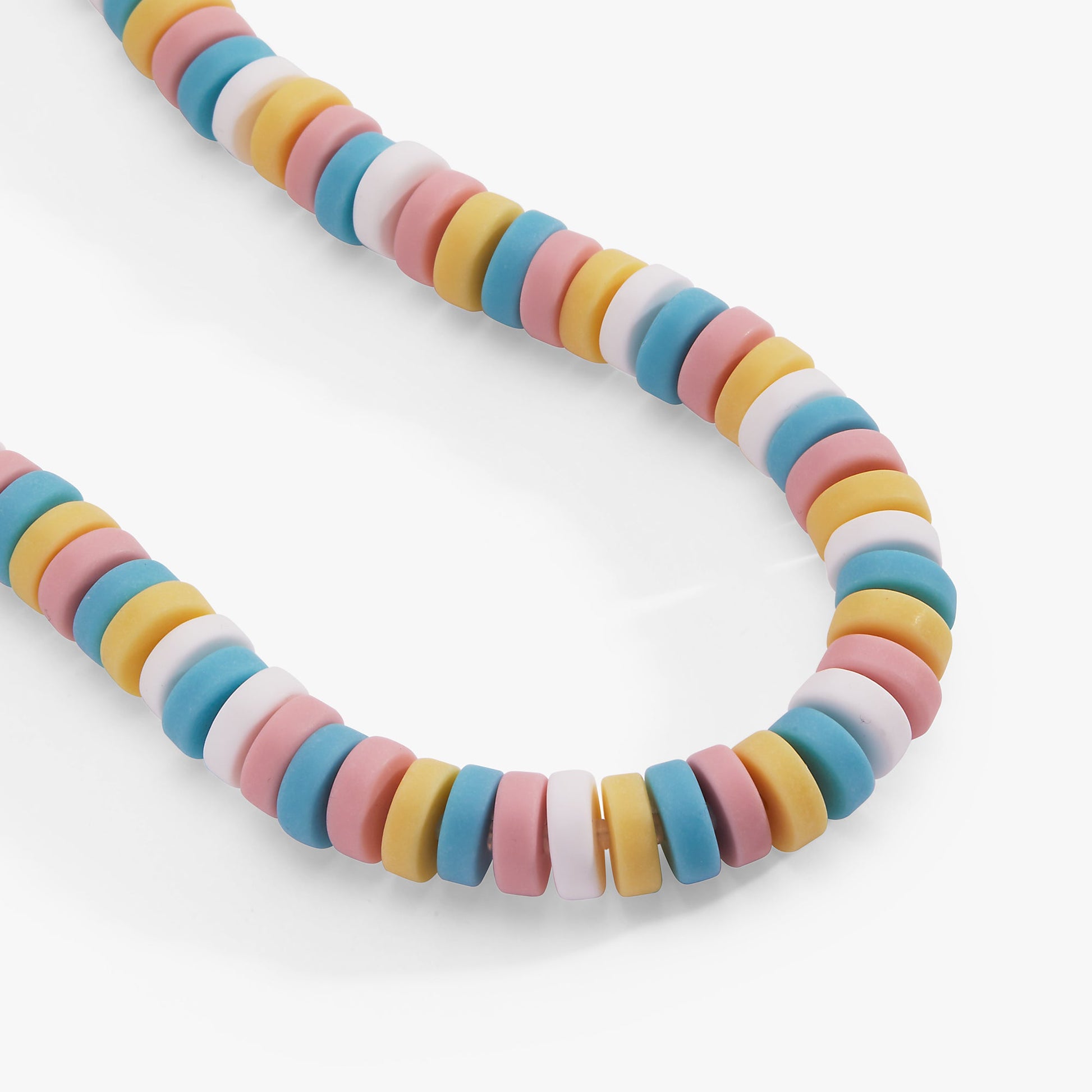 Smarties® Candy Necklace Silver