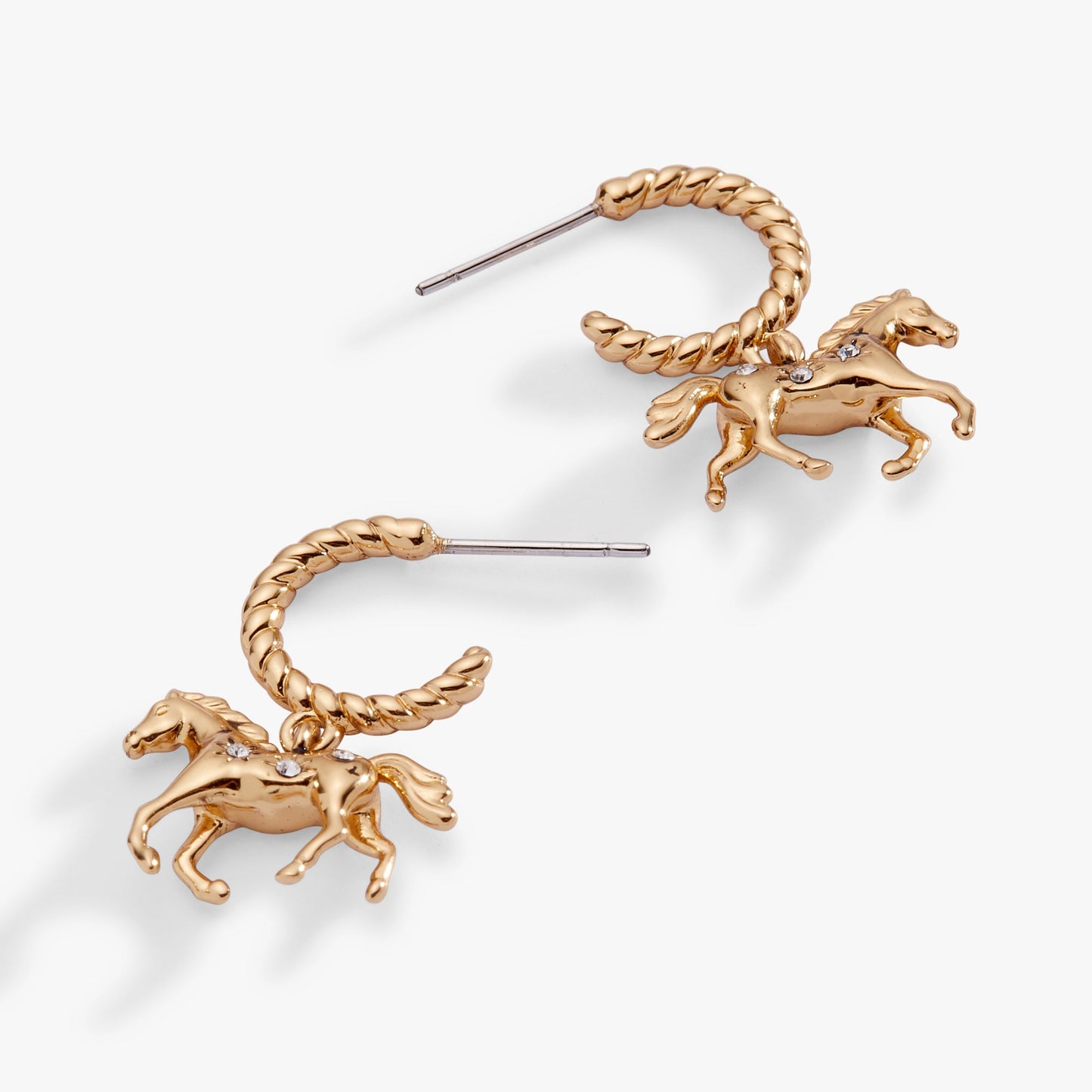 Horse Huggie Hoop Gold