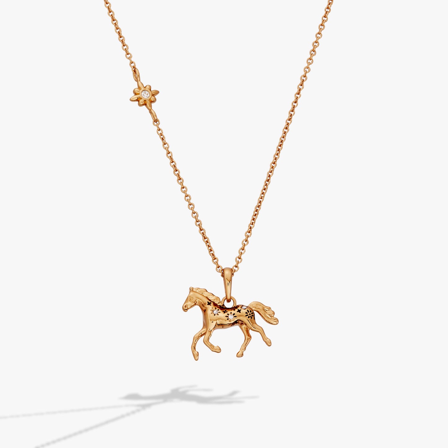 Horse Pendant Gold