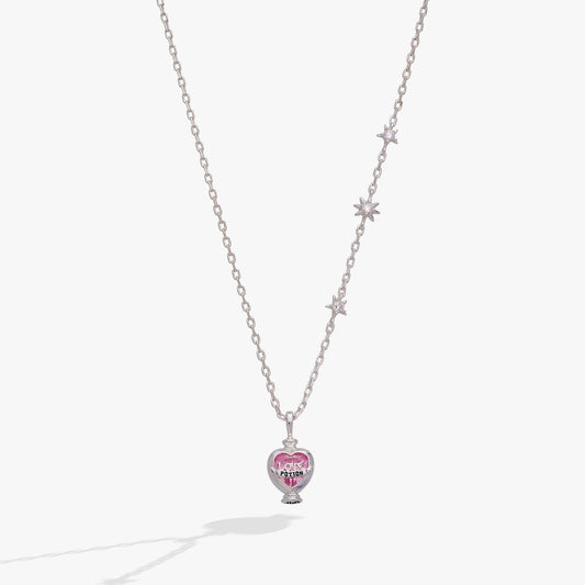 Harry Potter™ Love Potion Crystal Pendant Necklace Silver