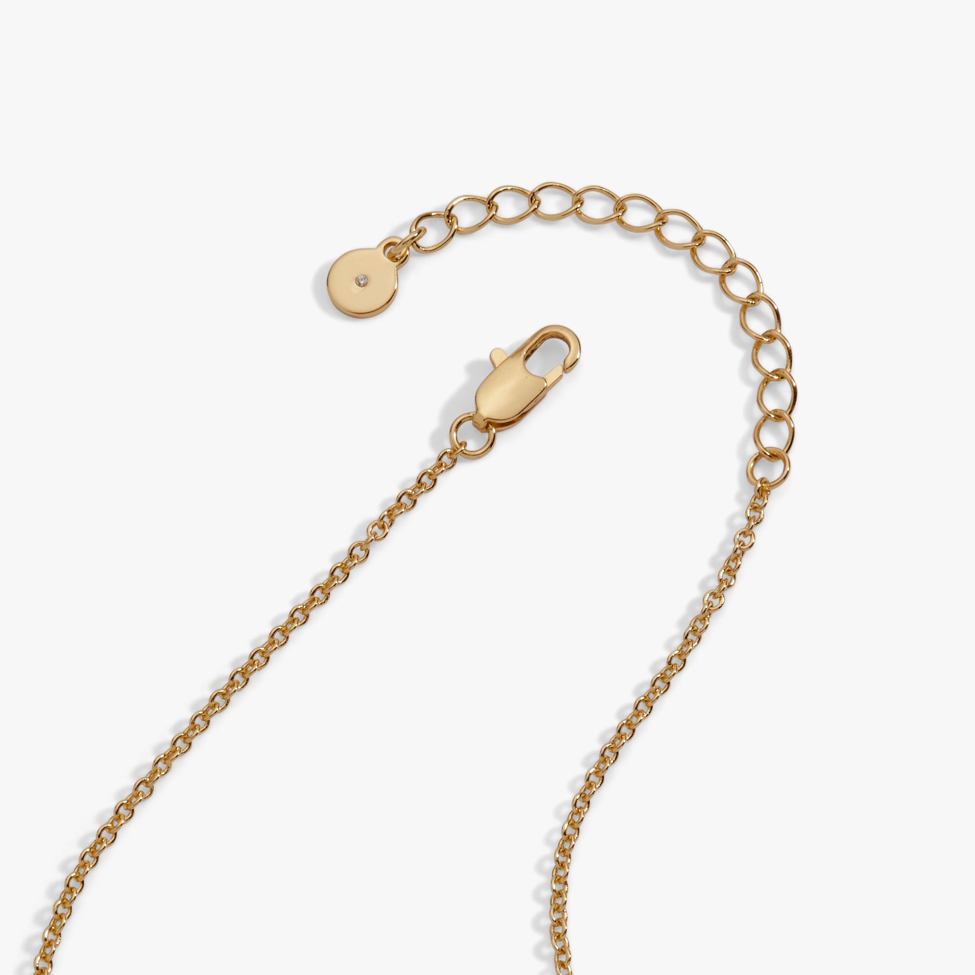Coffee Bean Necklace Tri-Tone