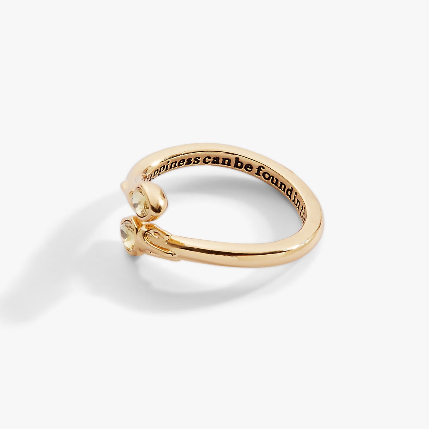 Harry Potter™ Great Hall Candle wrap ring Gold