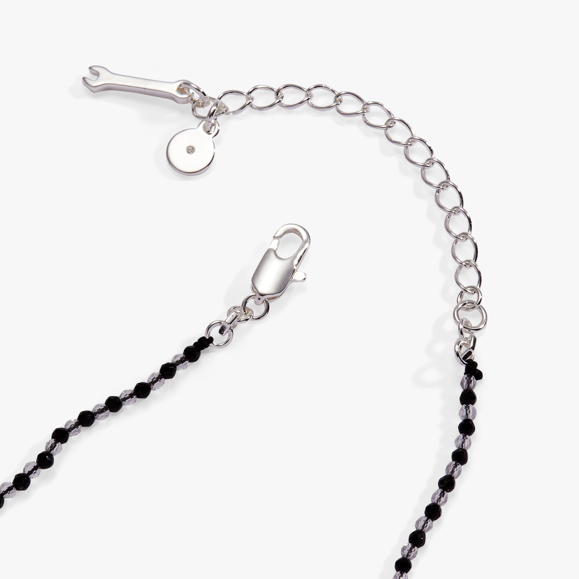Hot Wheels™ Car Pendant Necklace Silver