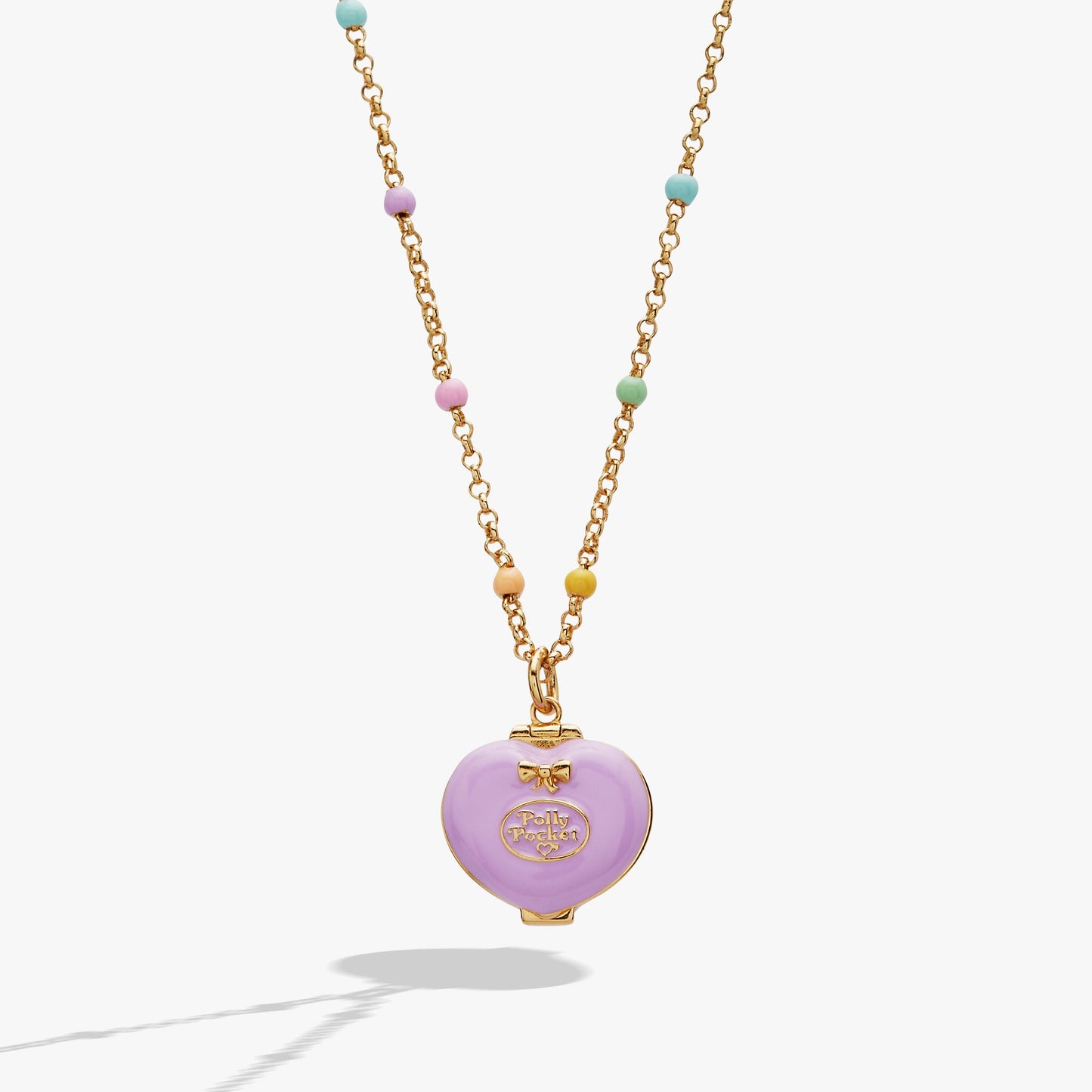 Polly Pocket™ House Locket Necklace Gold