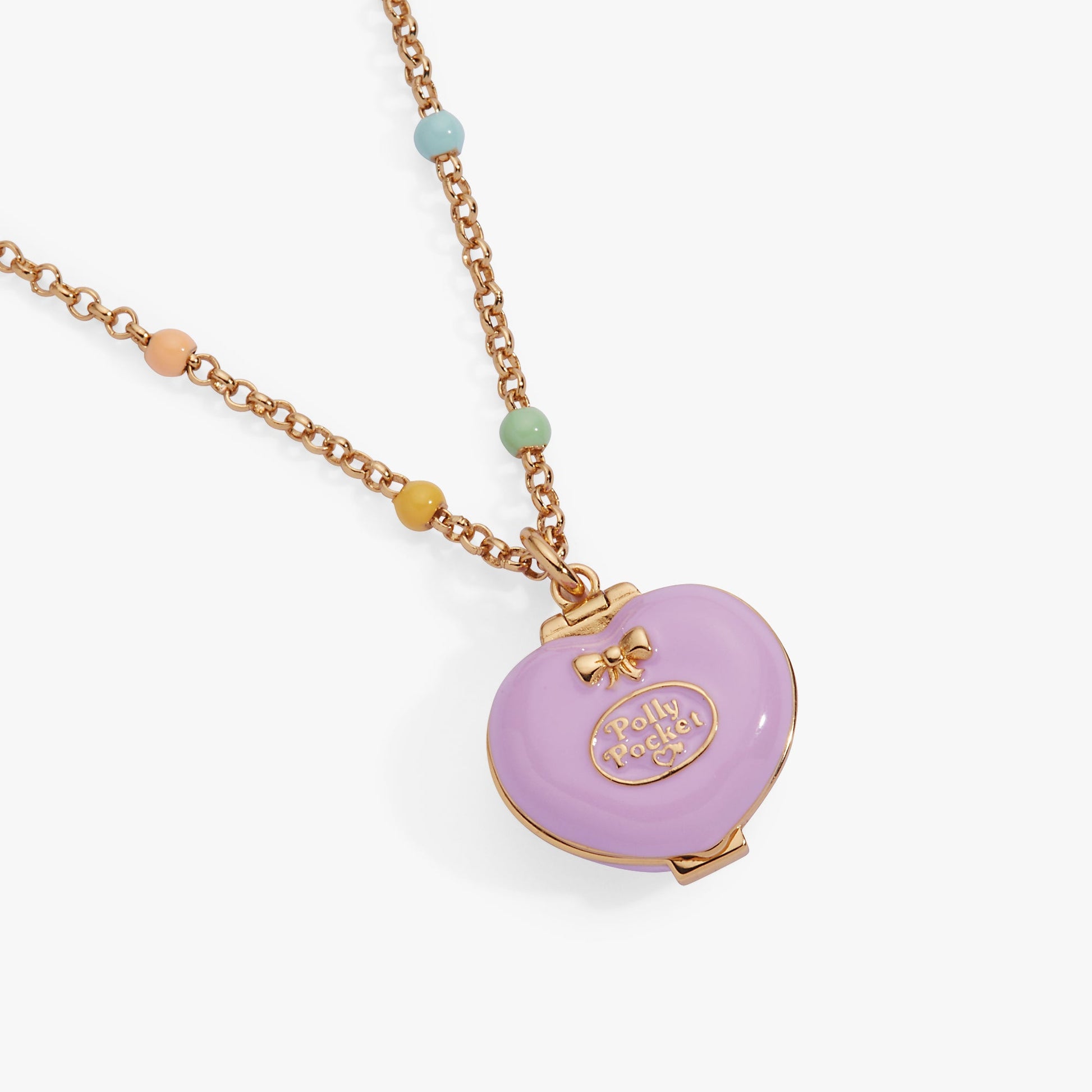 Polly Pocket™ House Locket Necklace Gold