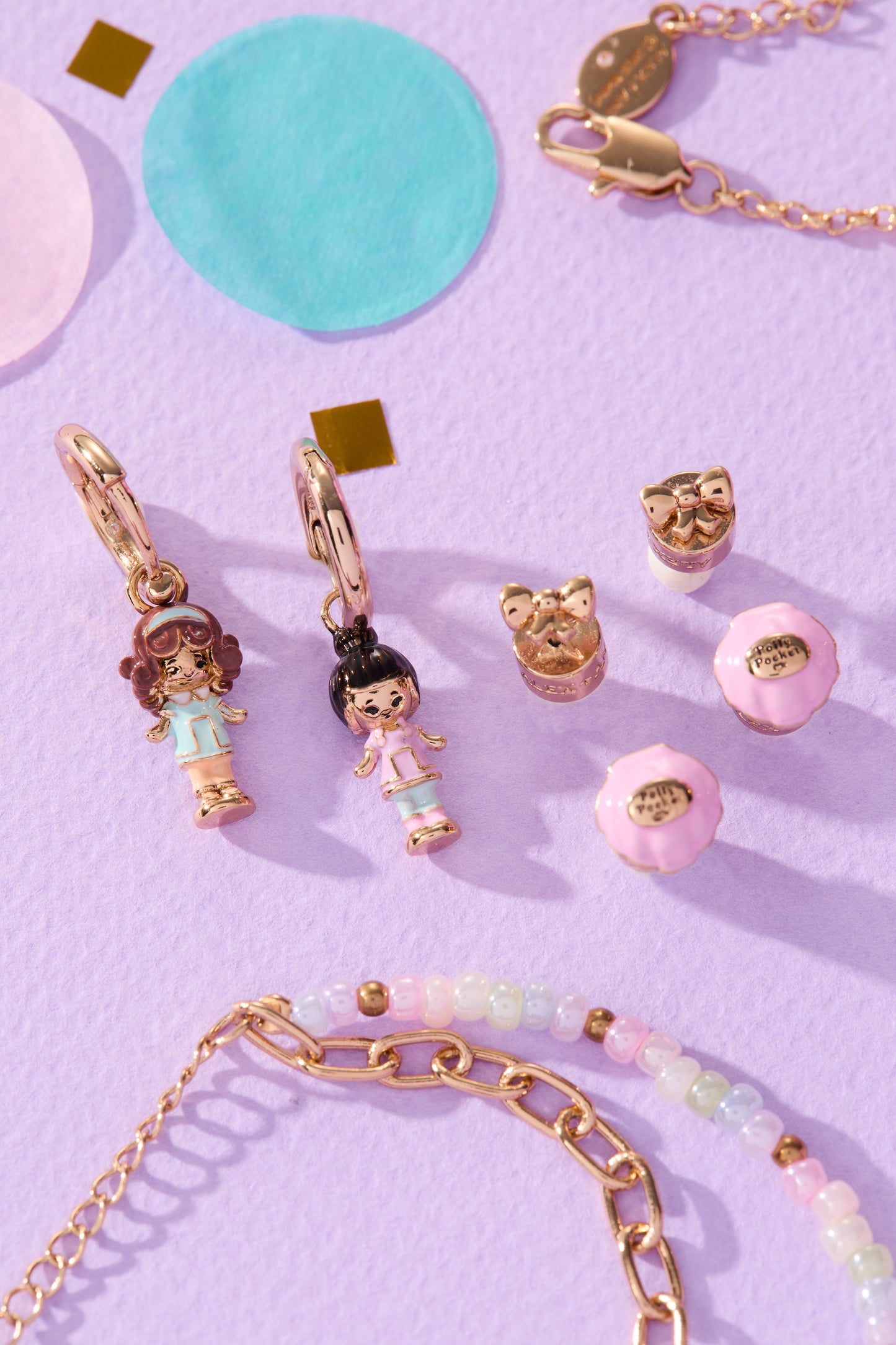Polly Pocket™ Earring Set Gold