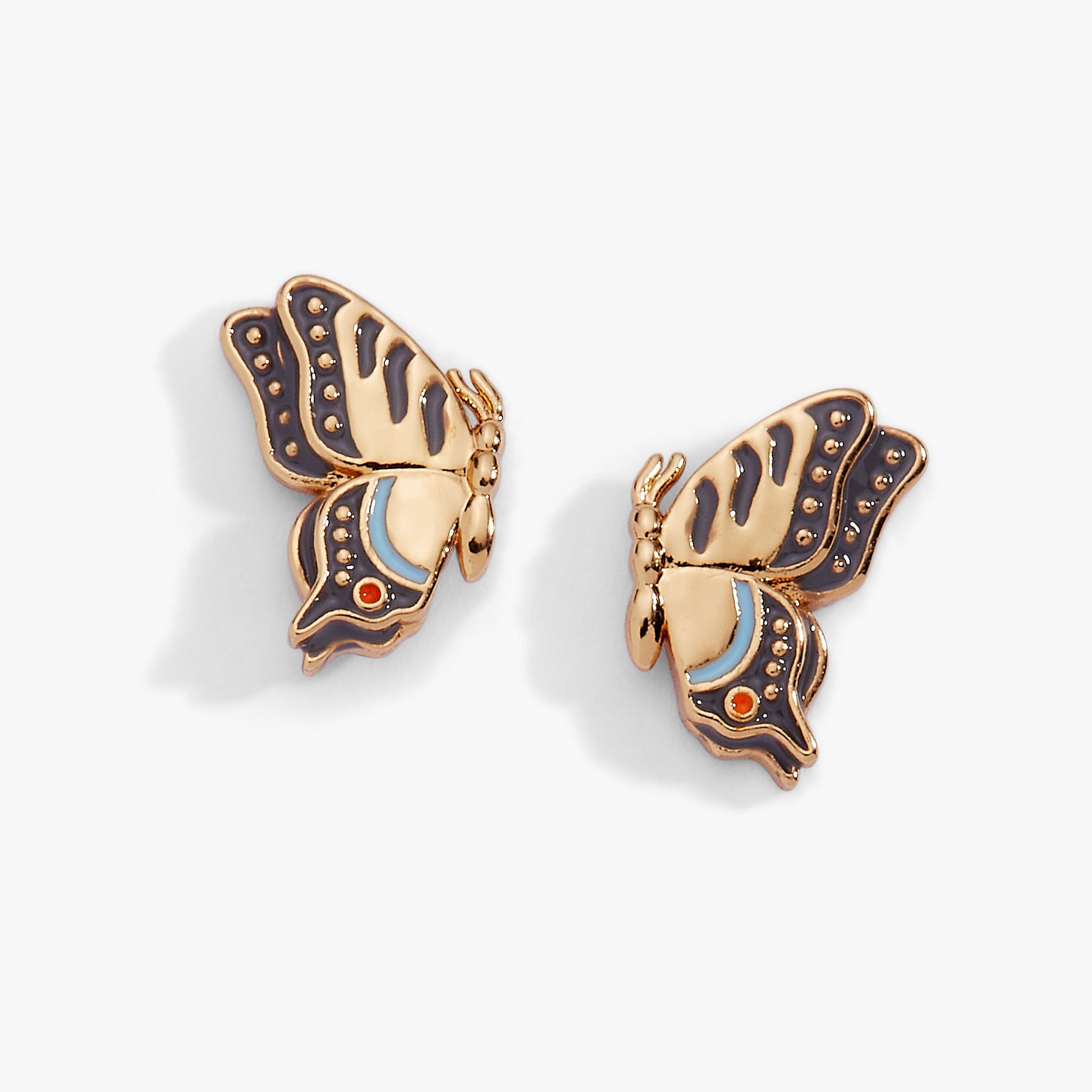 New York Botanical Garden® Butterfly Earring Gold