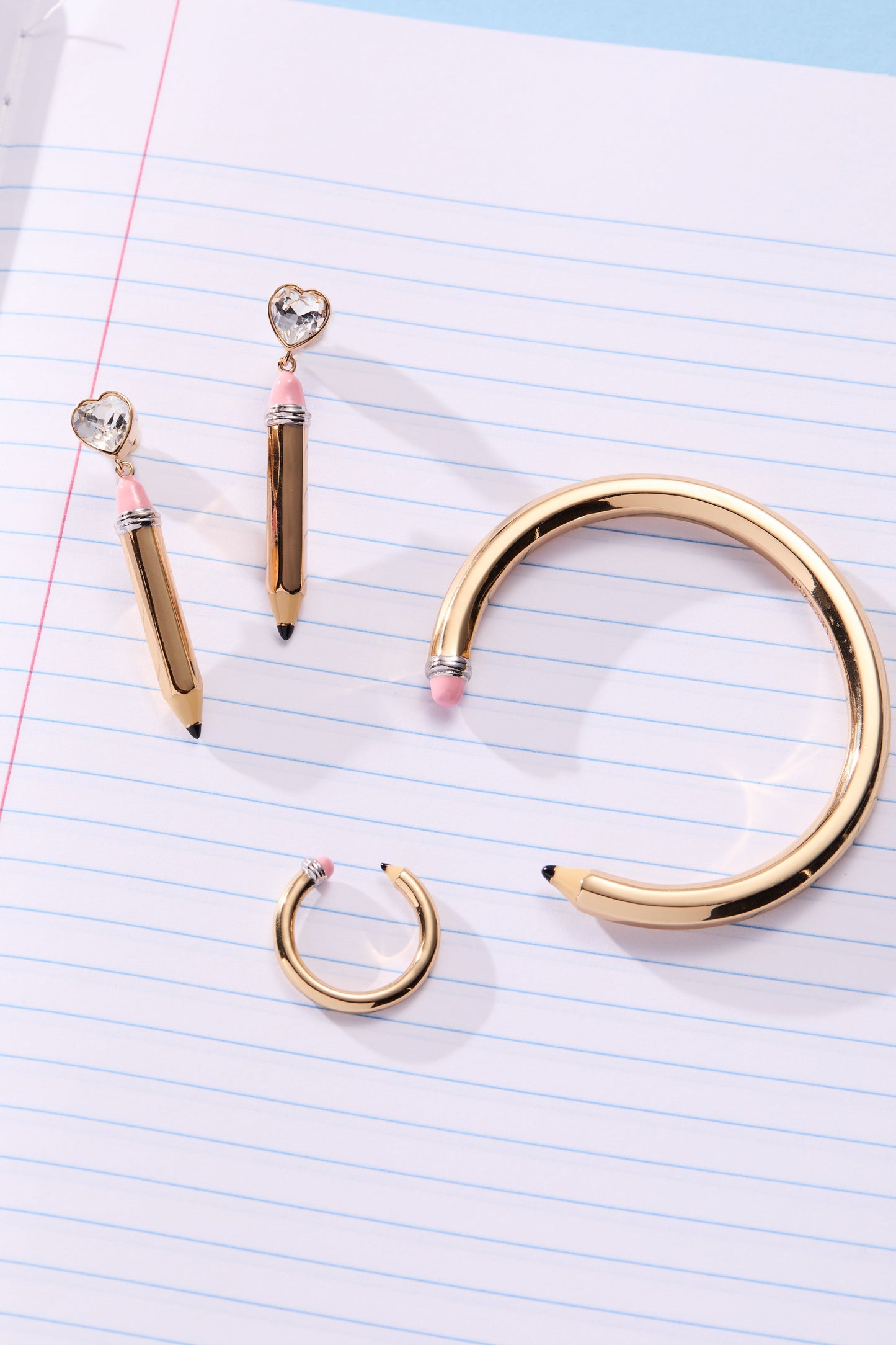 Pencil Cuff Two Tone
