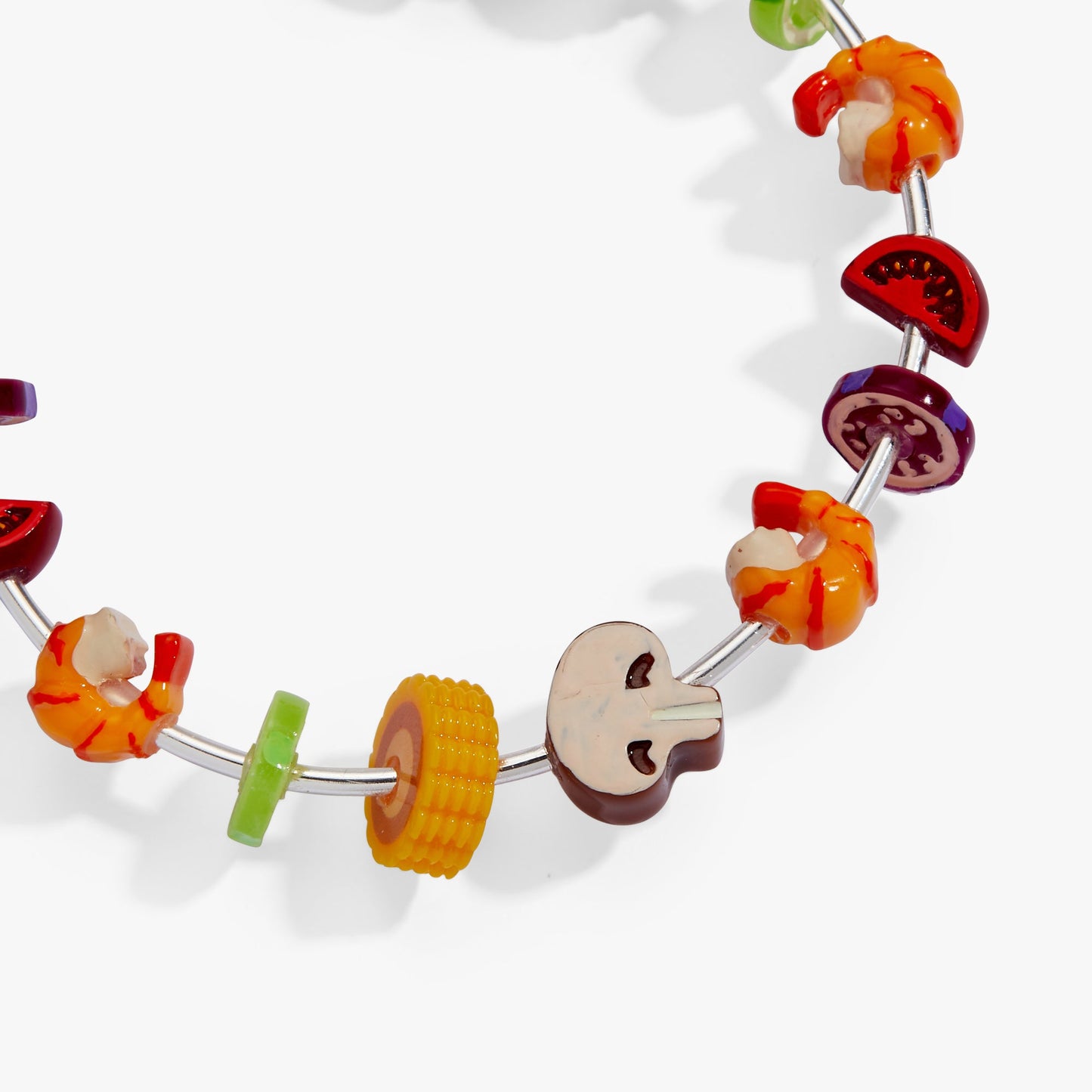 Hot Grill Summer Skewer Cuff Silver