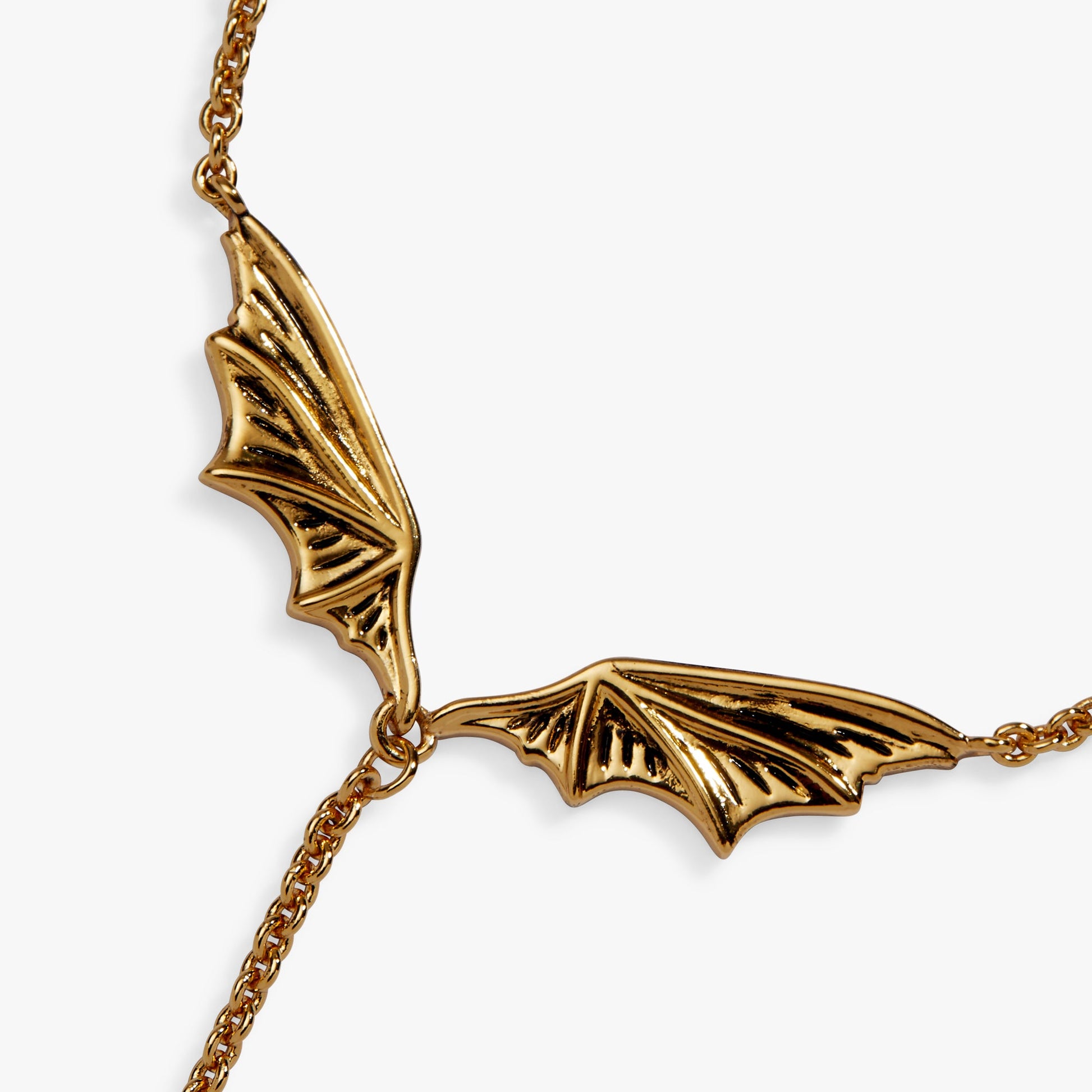 HOUSE OF THE DRAGON™ Dragon Wings Hand Chain Gold