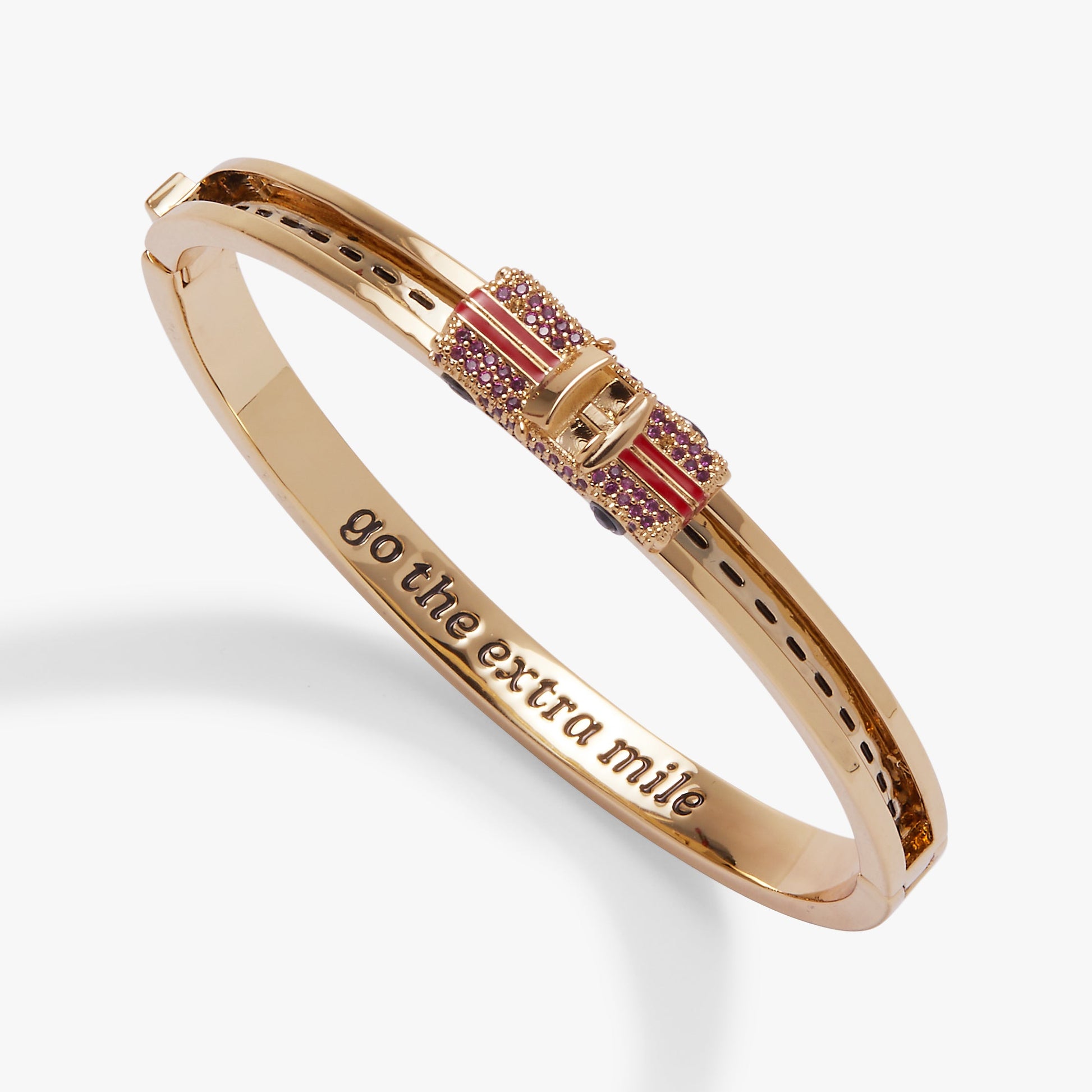 Road Trip Car Fidget Bangle Gold