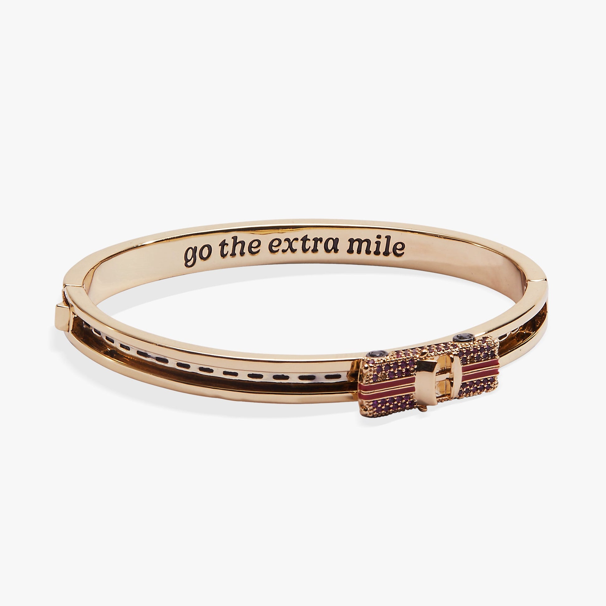 Road Trip Car Fidget Bangle Gold