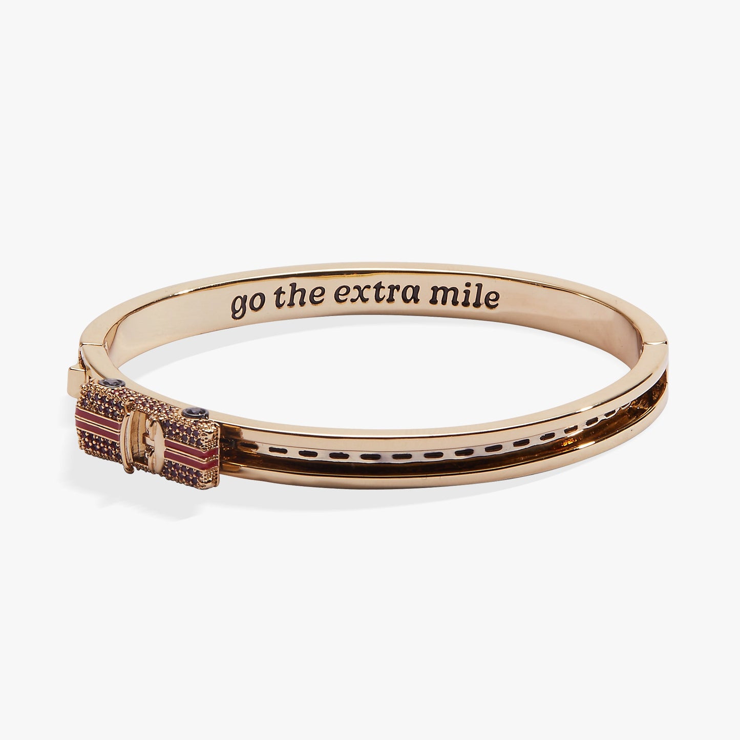 Road Trip Car Fidget Bangle Gold