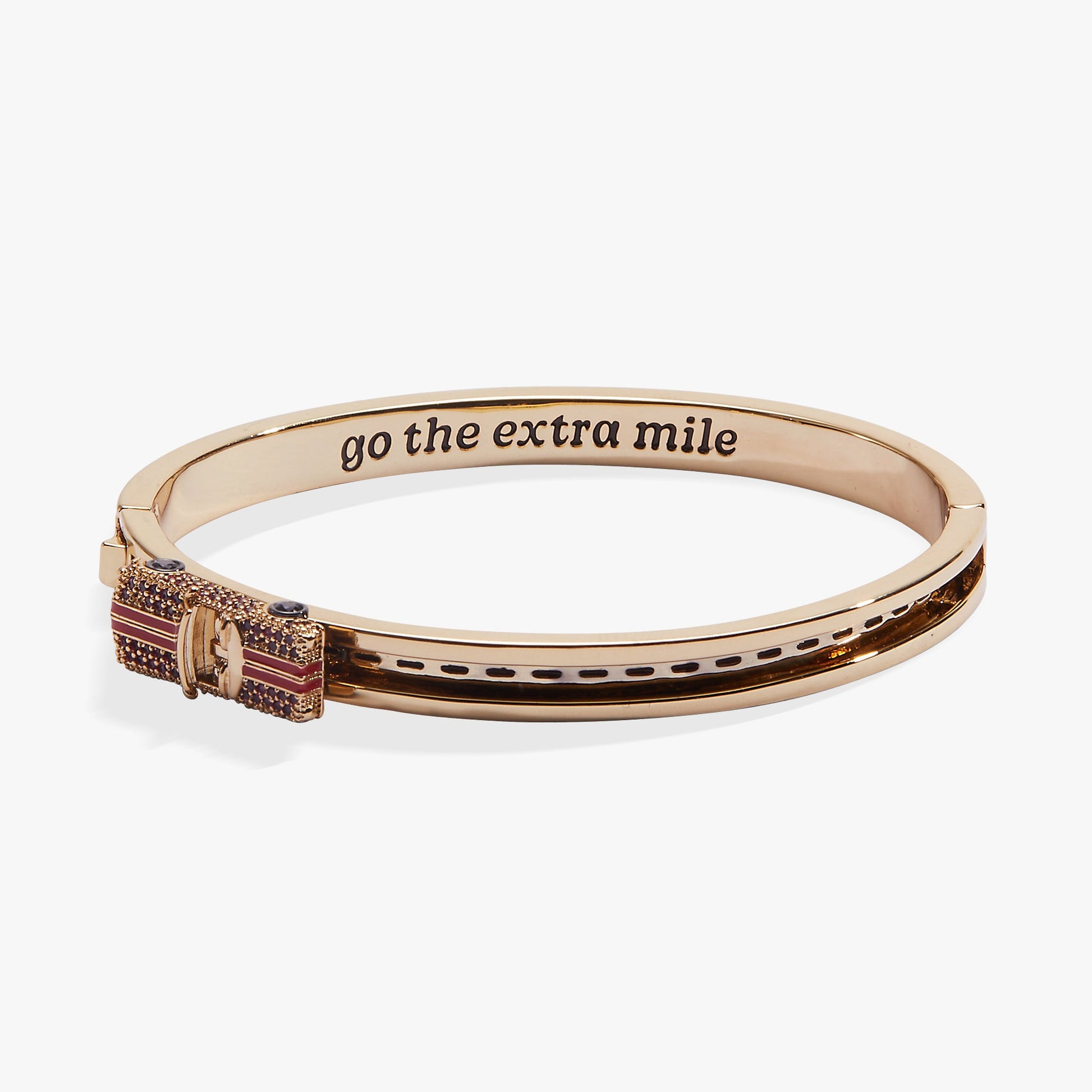 Road Trip Car Fidget Bangle Gold