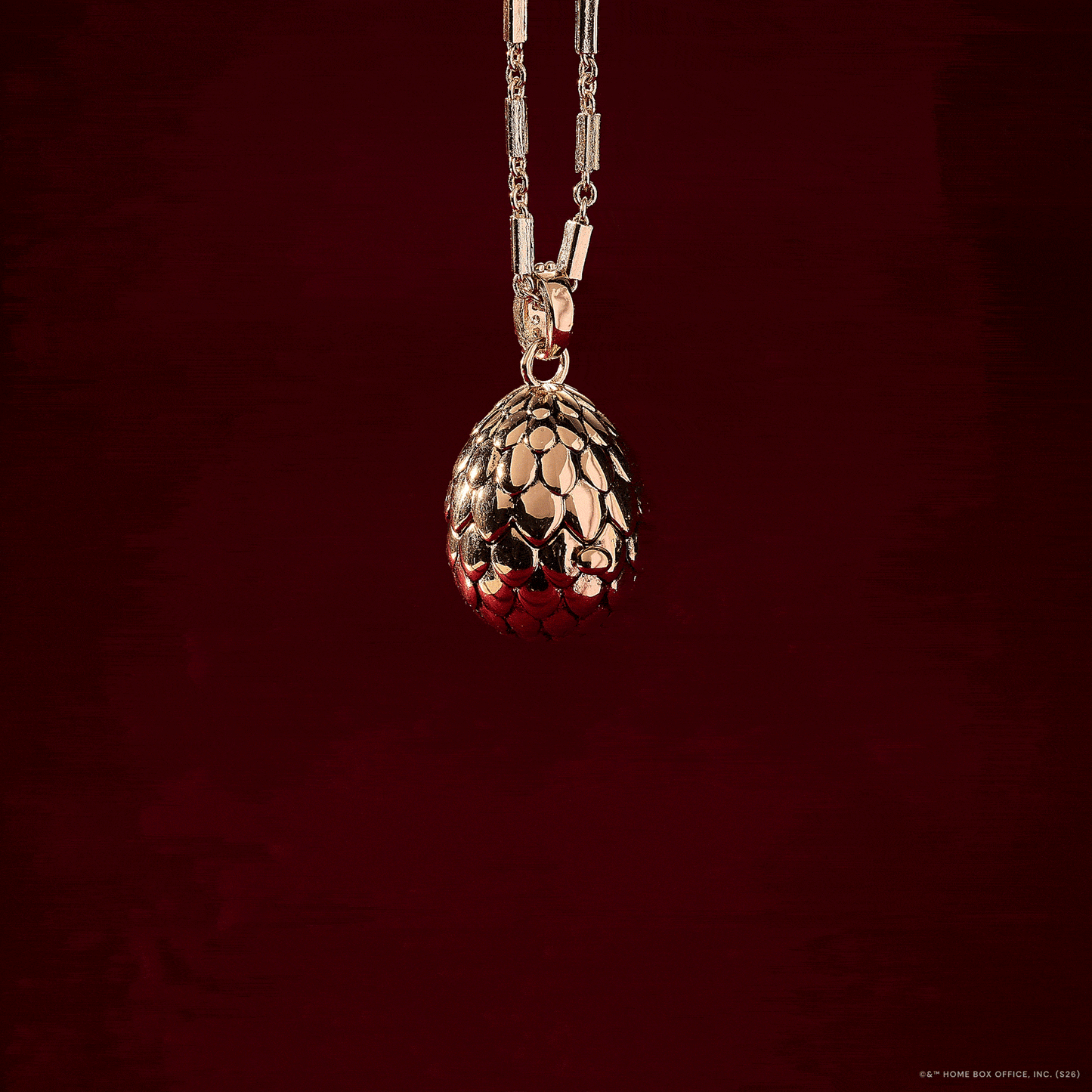 HOUSE OF THE DRAGON™ Dragon Egg Locket Pendant Gold