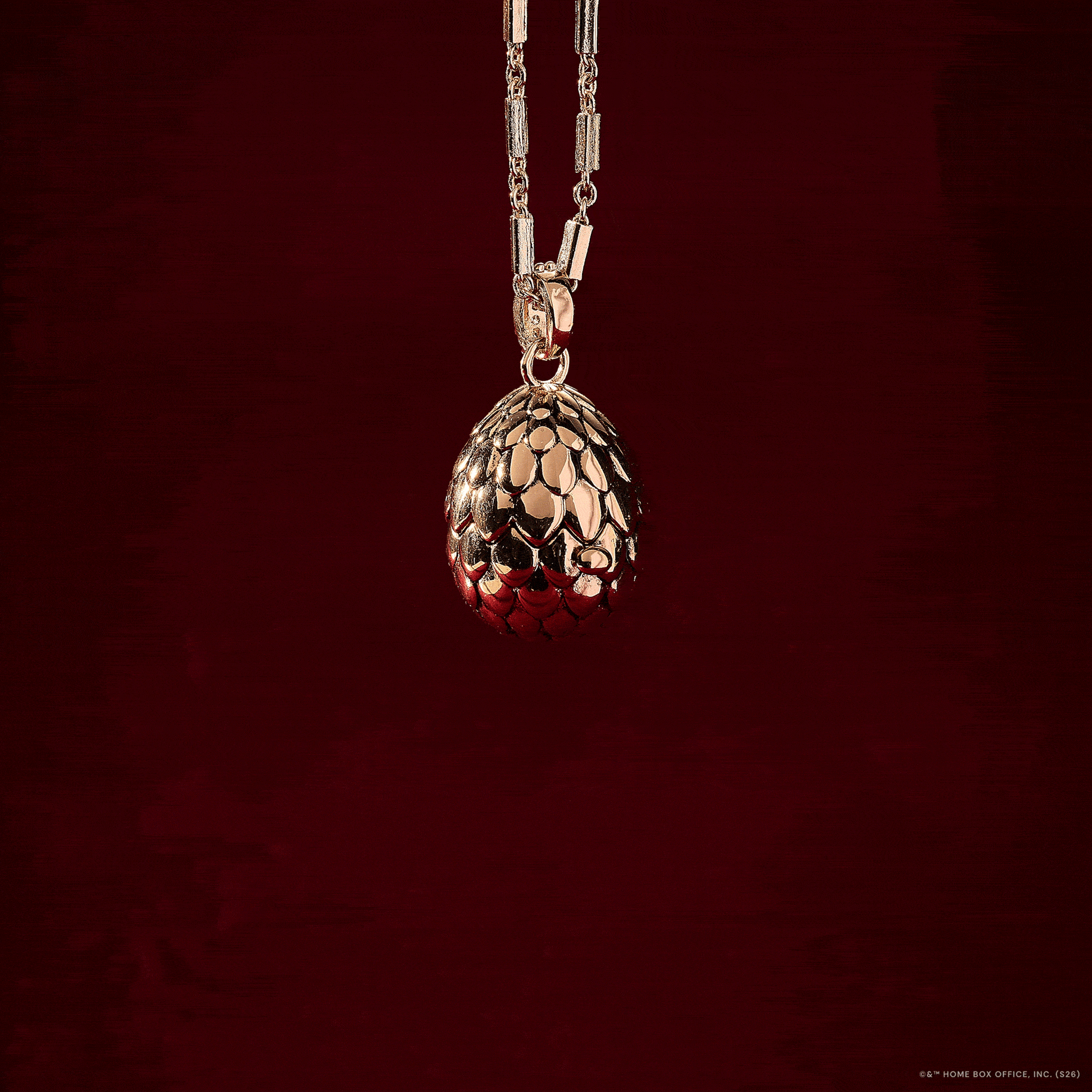 HOUSE OF THE DRAGON™ Dragon Egg Locket Pendant Gold