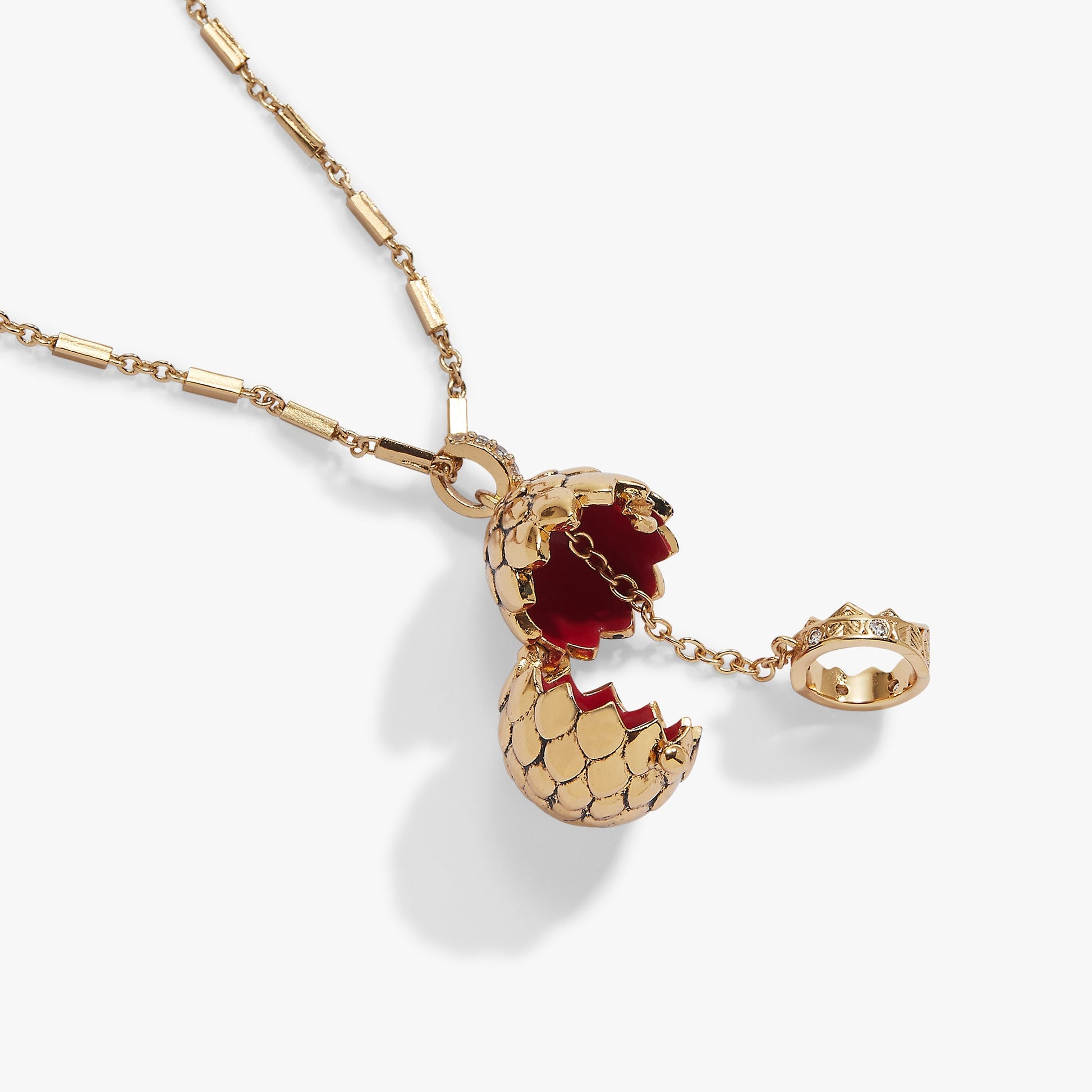 HOUSE OF THE DRAGON™ Dragon Egg Locket Pendant Gold