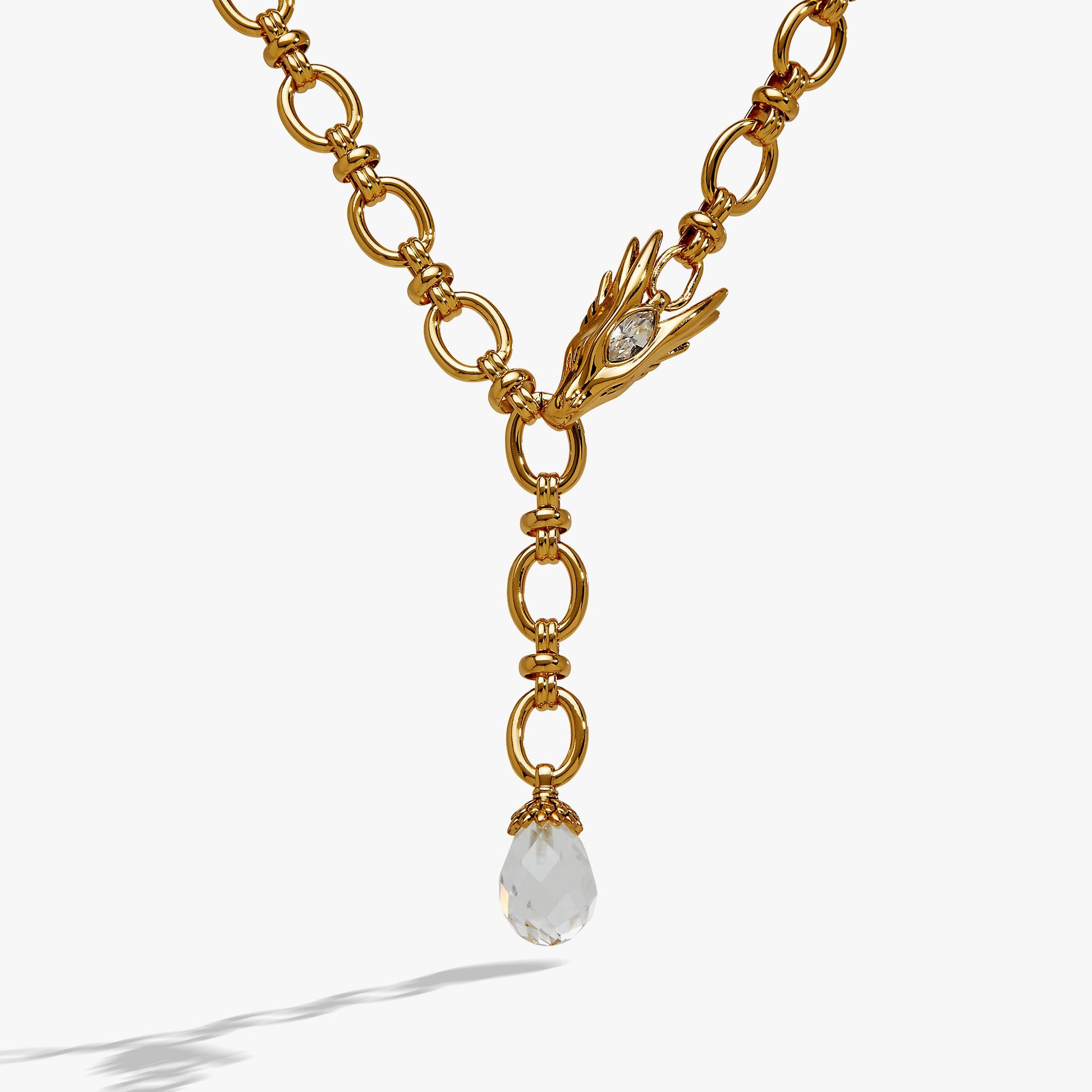 HOUSE OF THE DRAGON™ Syrax Y Necklace Gold