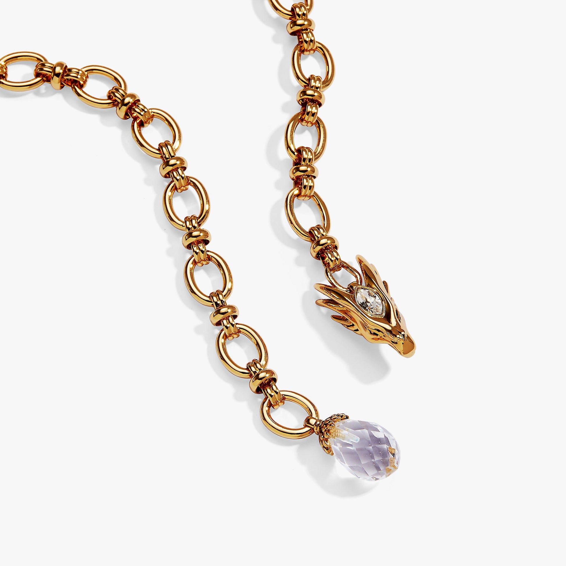 HOUSE OF THE DRAGON™ Syrax Y Necklace Gold