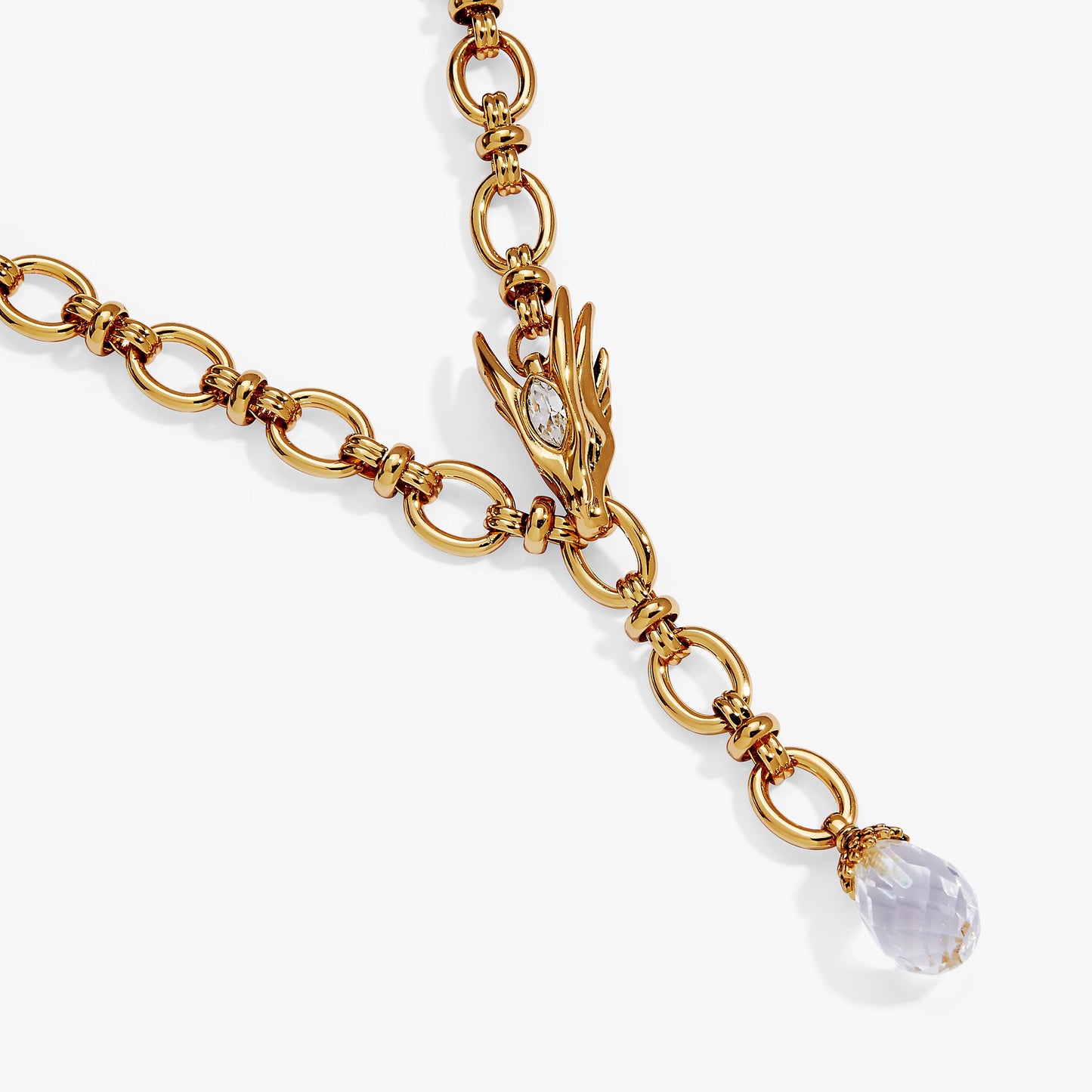 HOUSE OF THE DRAGON™ Syrax Y Necklace Gold