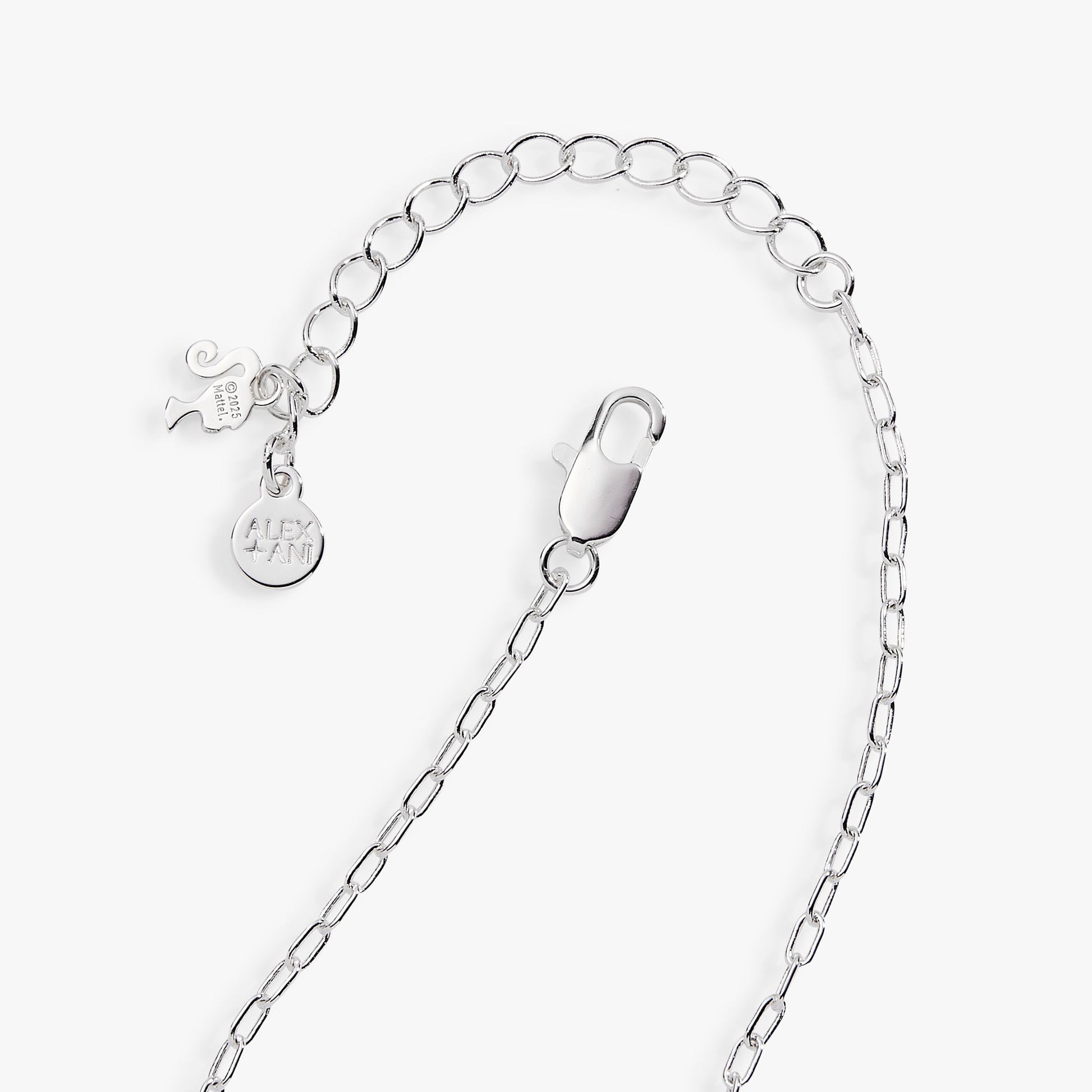 Barbie™ Pickleball Charm Pendant Silver