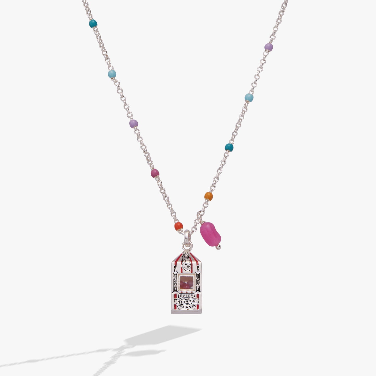 Harry Potter™ Sweet Nostalgia Bertie Bott's Necklace Silver
