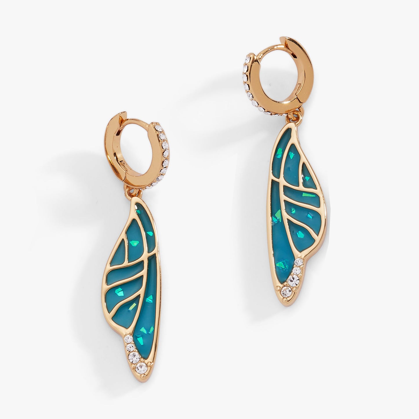 Fae Wings Statement Earring Gold