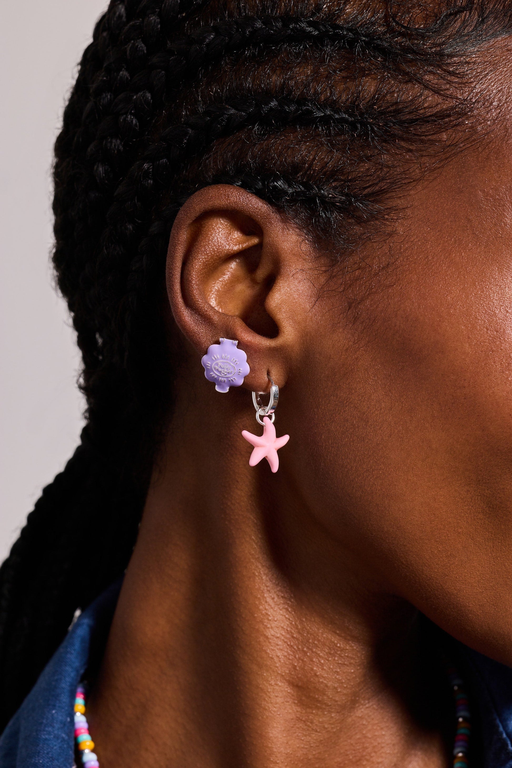 Polly Pocket™ Limited Edition Pool Party Earring Set of 2 Silver