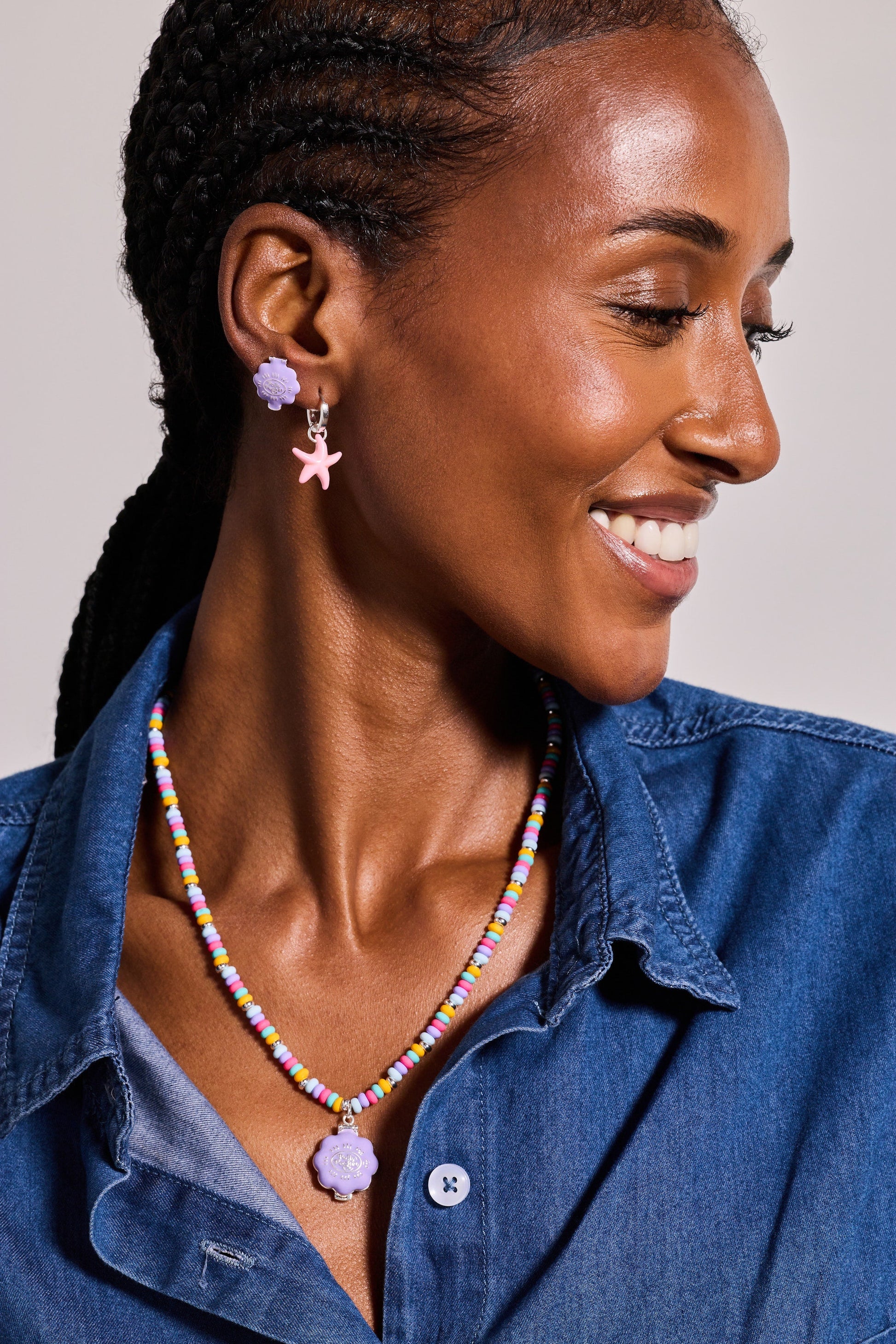 Polly Pocket™ Limited Edition Pool Party Earring Set of 2 Silver