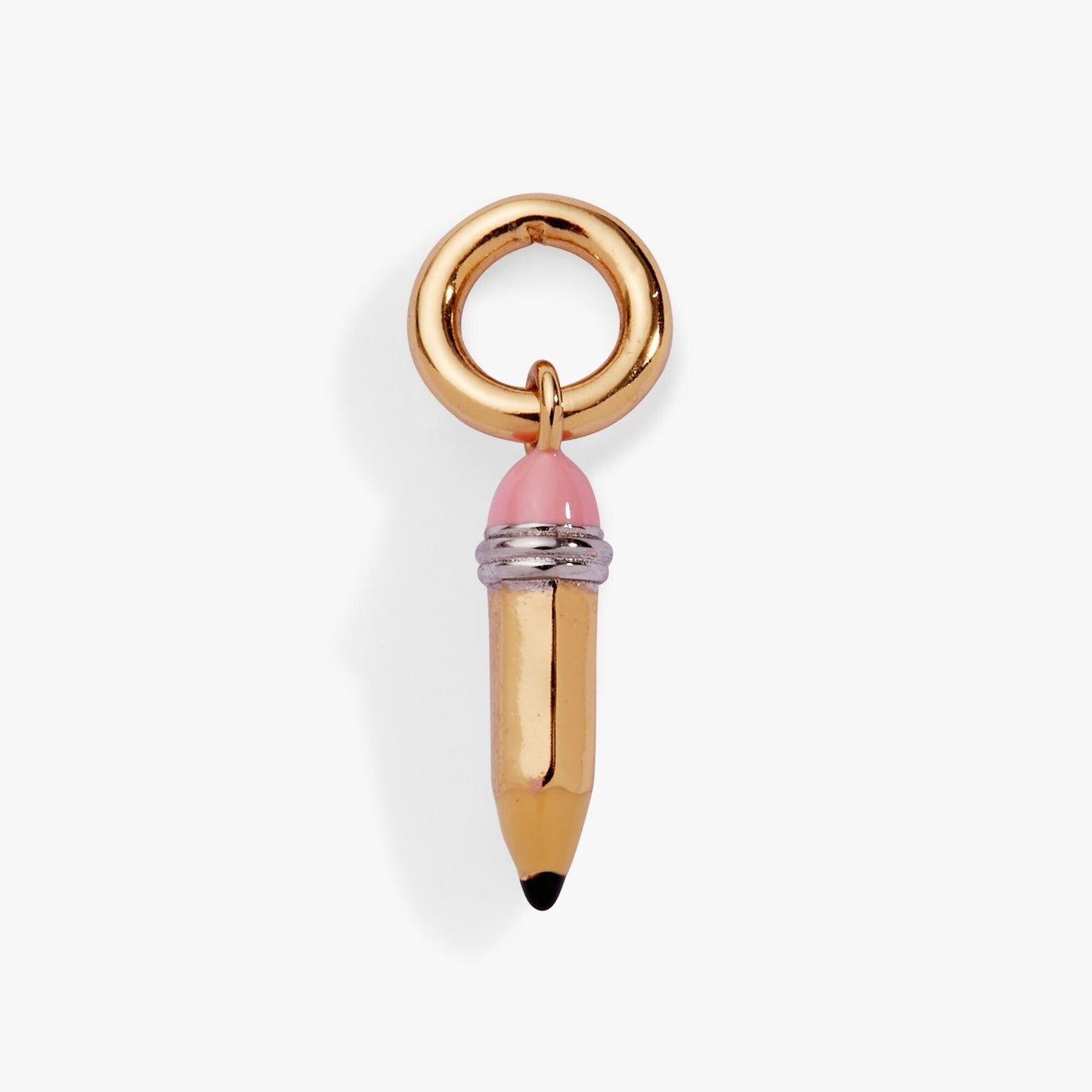 Pencil Charm Gold