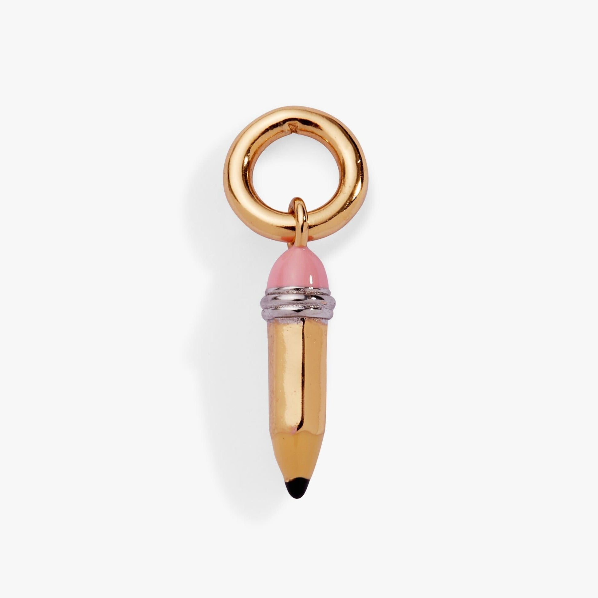 Pencil Charm Gold