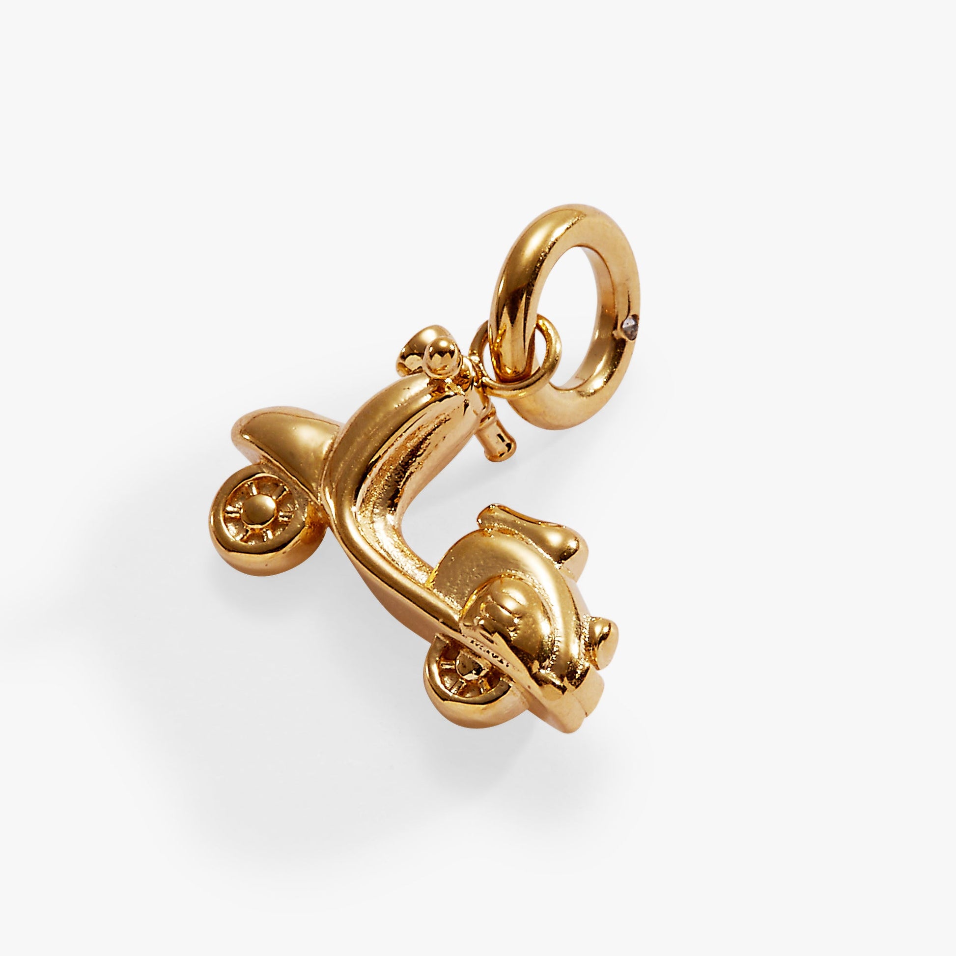 Vespa Charm Stainless Steel Gold