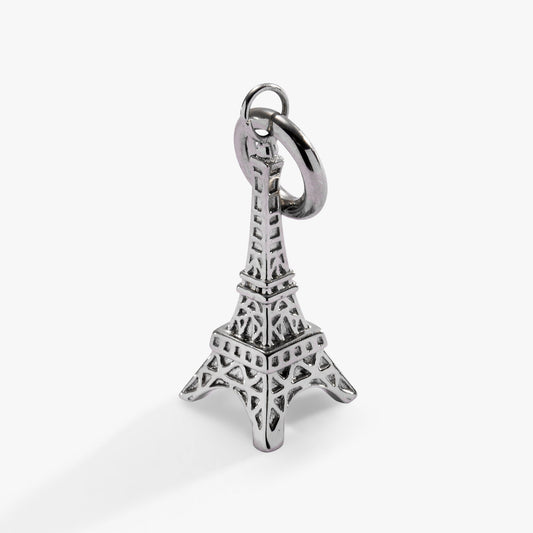 Eiffel Tower Charm Stainless Steel Silver