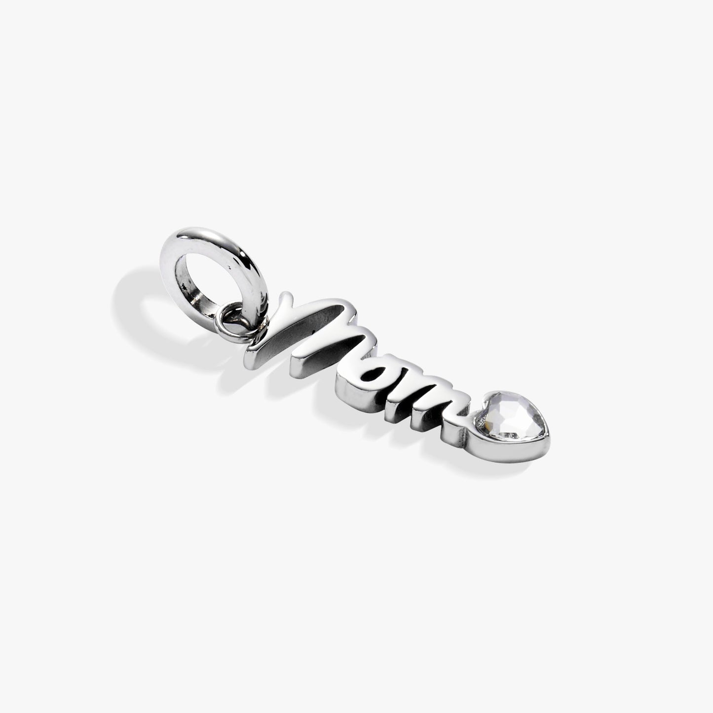 Mom' Elongated Interchangeable Charm
    
    
    
       Stainless Steel Gold