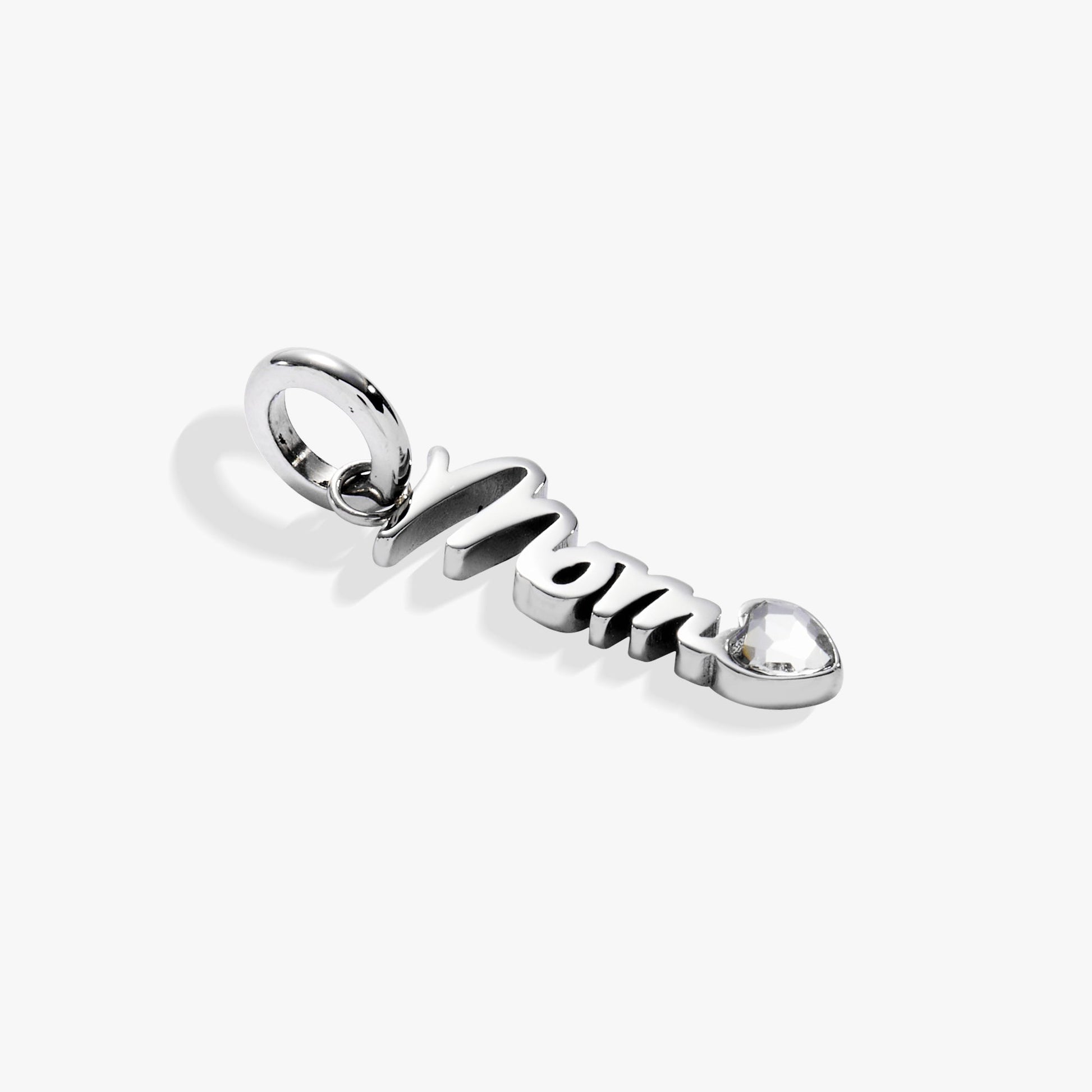 Mom' Elongated Interchangeable Charm
    
    
    
       Stainless Steel Gold