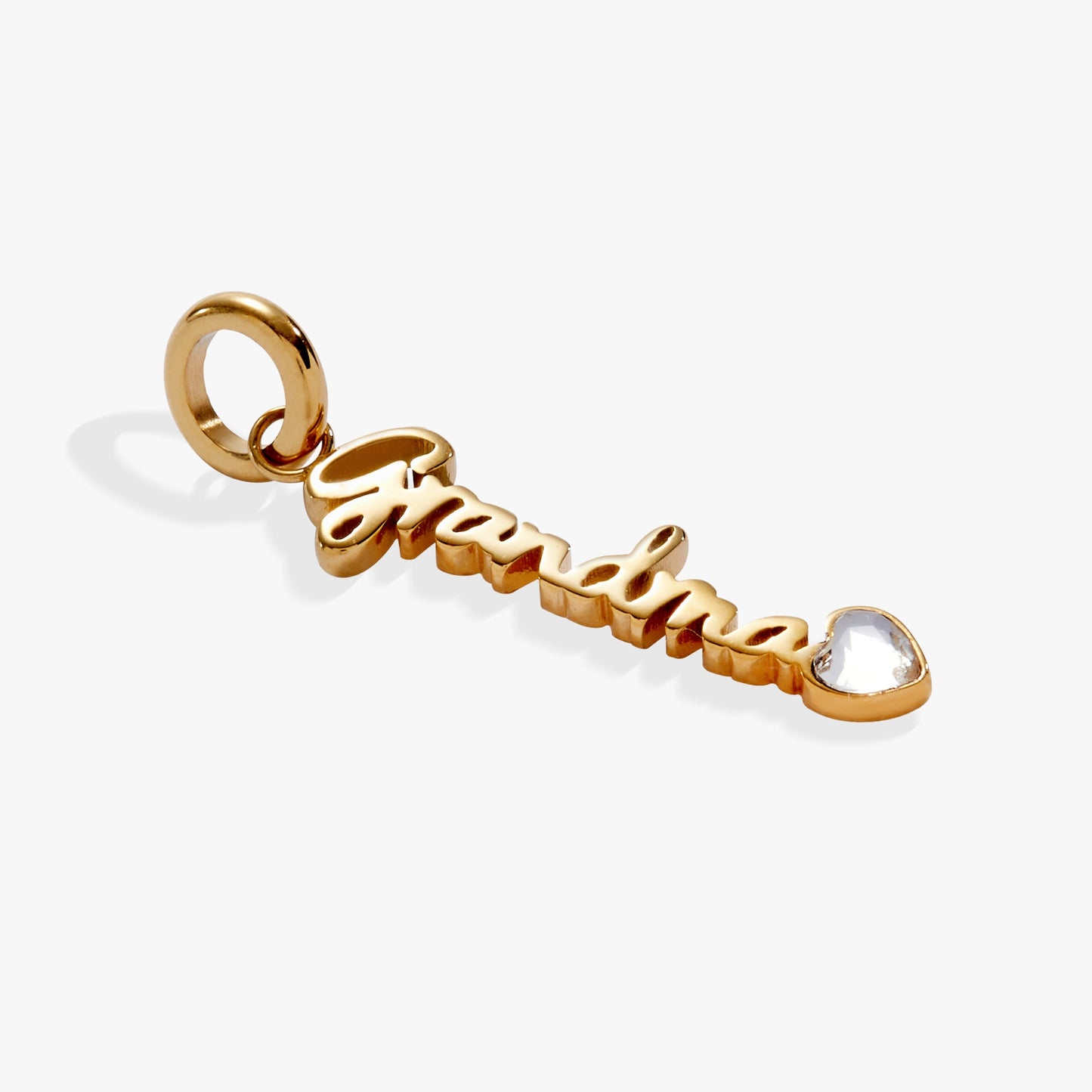 Grandma' Elongated Interchangeable Charm
    
    
    
       Stainless Steel Gold