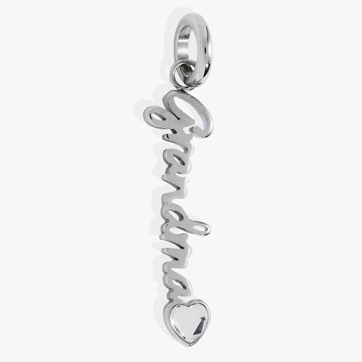 Grandma' Elongated Interchangeable Charm
    
    
    
       Stainless Steel Gold