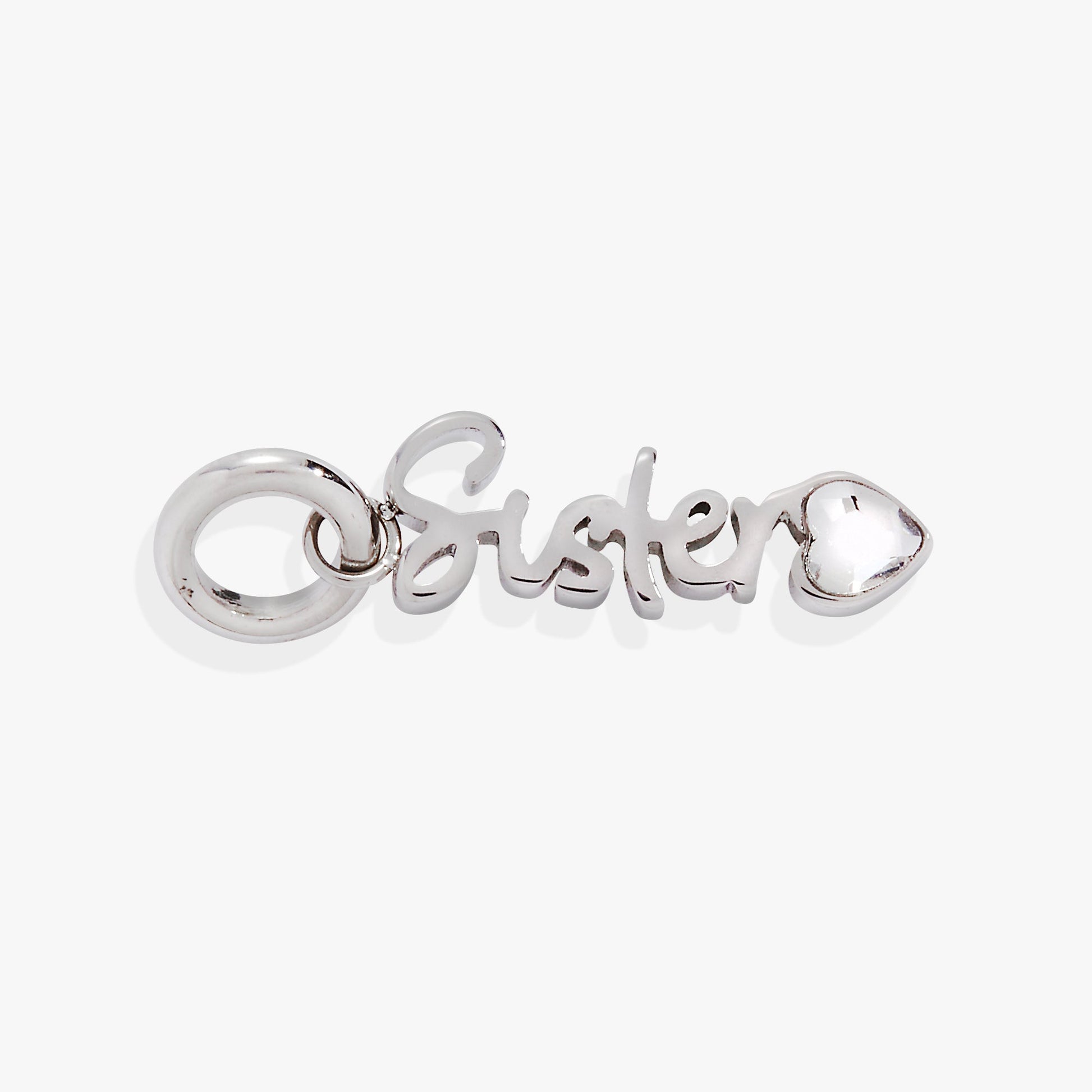 Sister' Elongated Interchangeable Charm
    
    
    
       Stainless Steel Gold