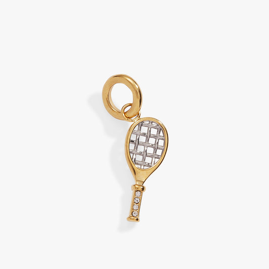 Interchangeable Charms - Tennis Racket Two Tone - Stainless Steel
